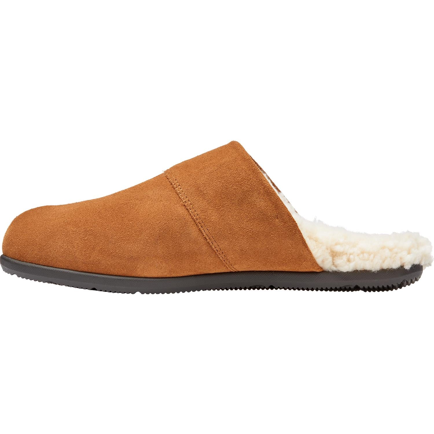 Vionic Alfons Men's Wellness Slippers Toffee Suede - Image 3
