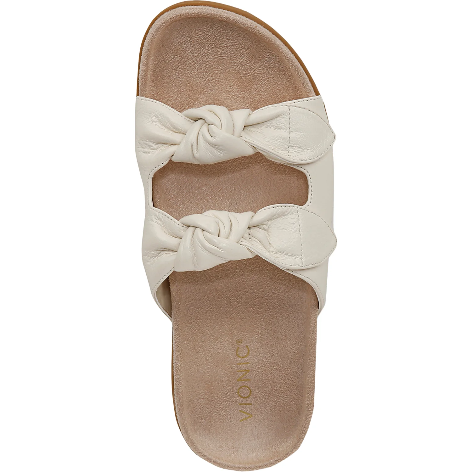 Vionic Elara Women's Sandals Ivory Leather - Image 2