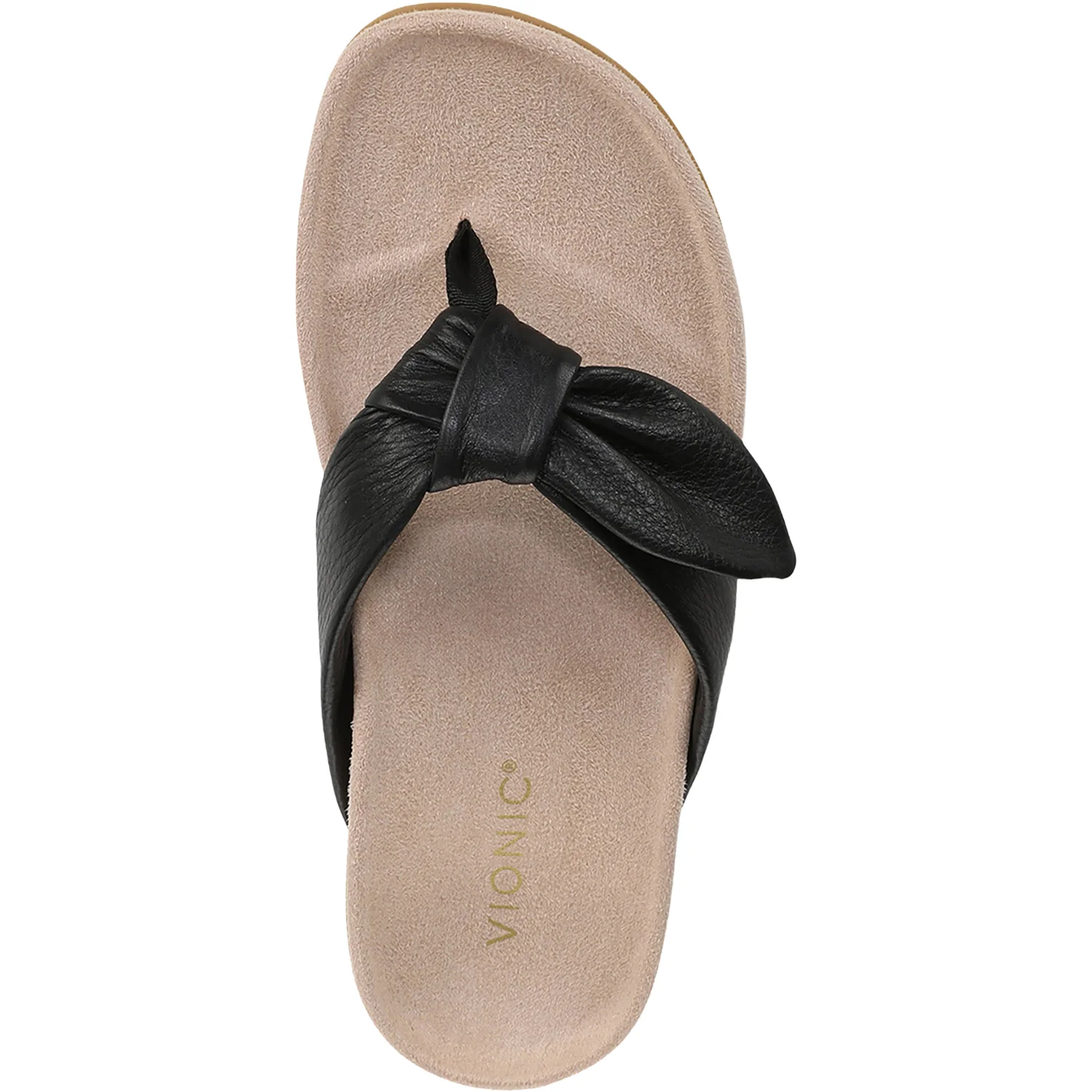 Vionic Eva Women's Sandals Black Leather - Image 2