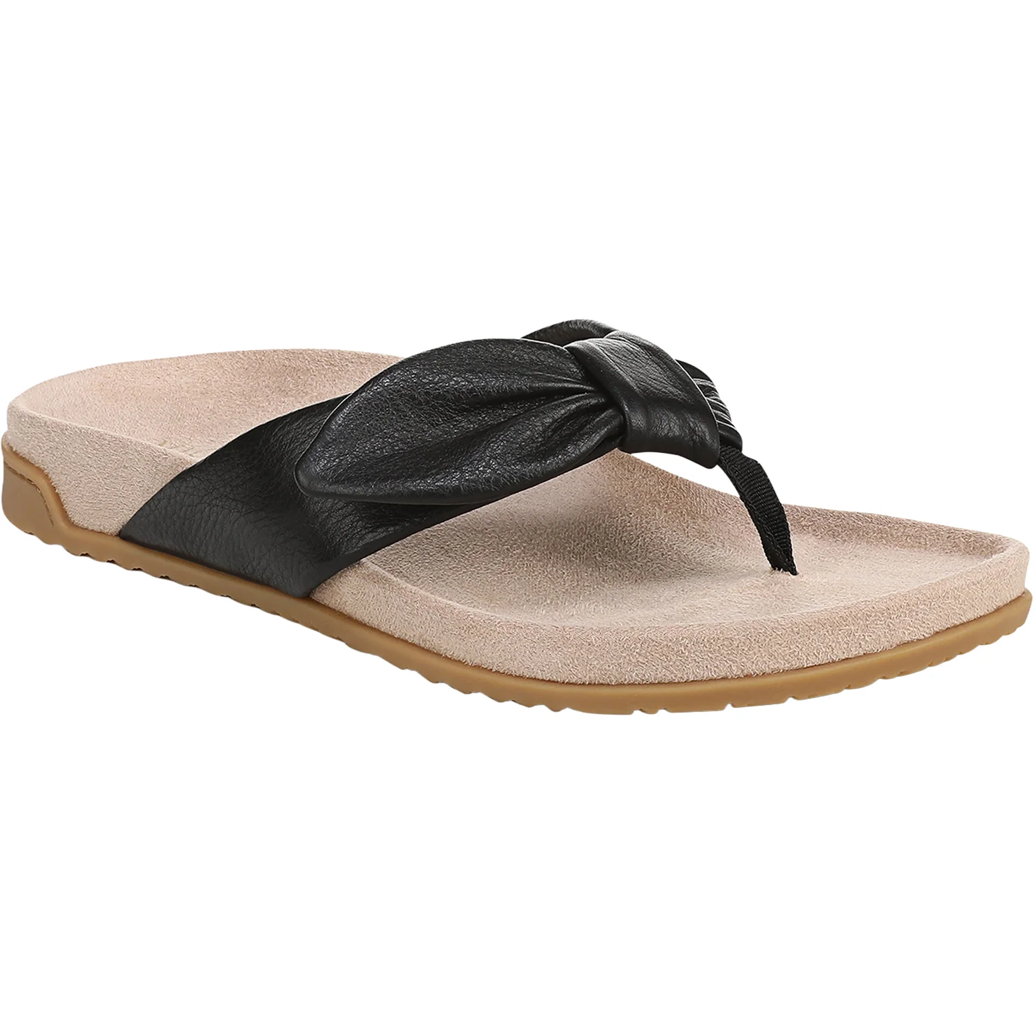 Vionic Eva Women's Sandals Black Leather - Image 6