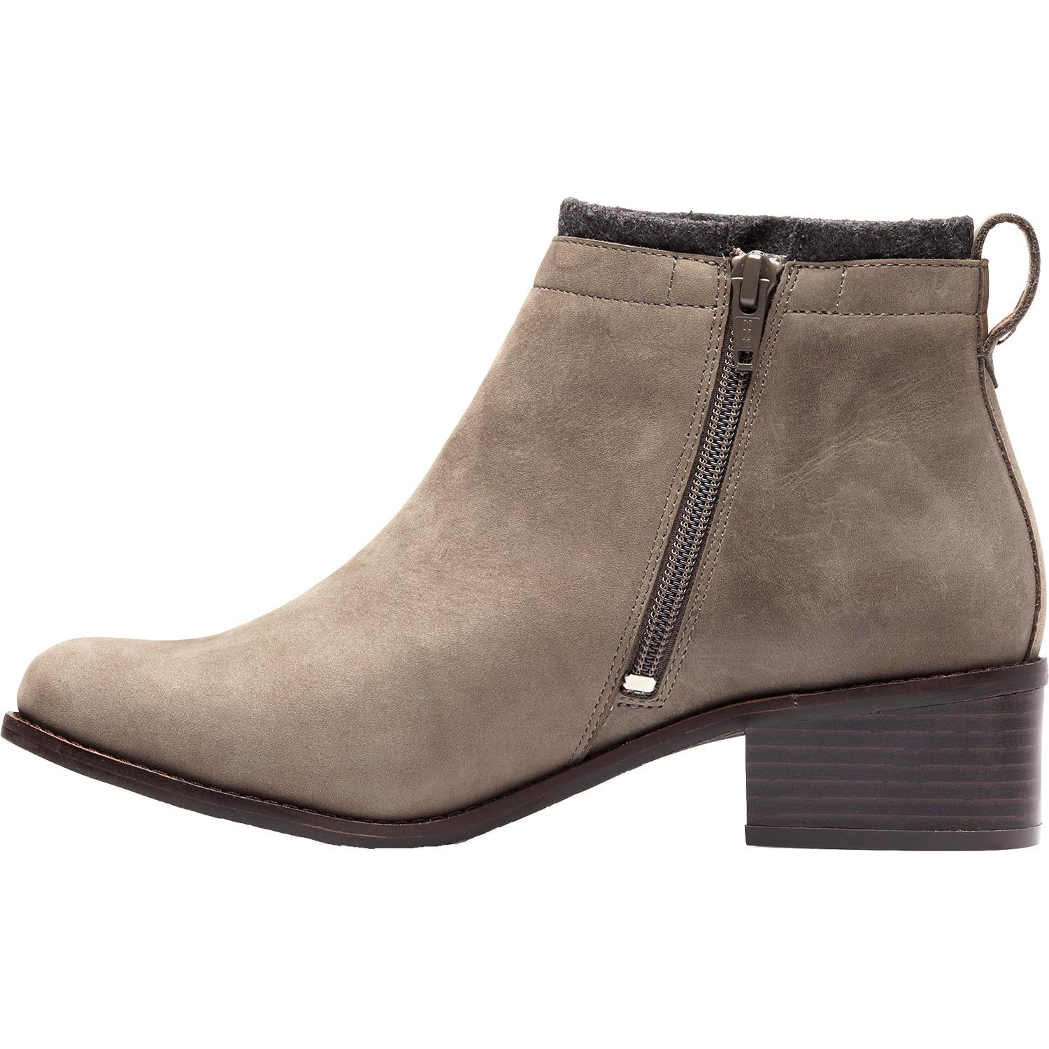 Vionic Joslyn Women's Waterproof Boots Charcoal Leather - Image 3