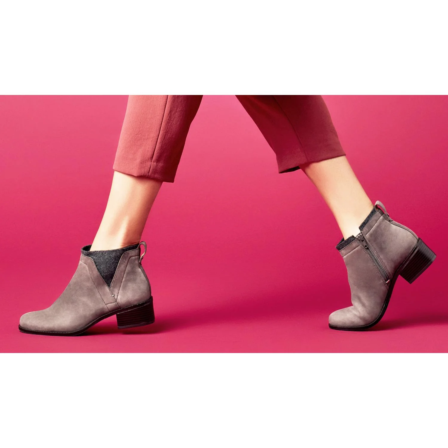 Vionic Joslyn Women's Waterproof Boots Charcoal Leather - Image 4