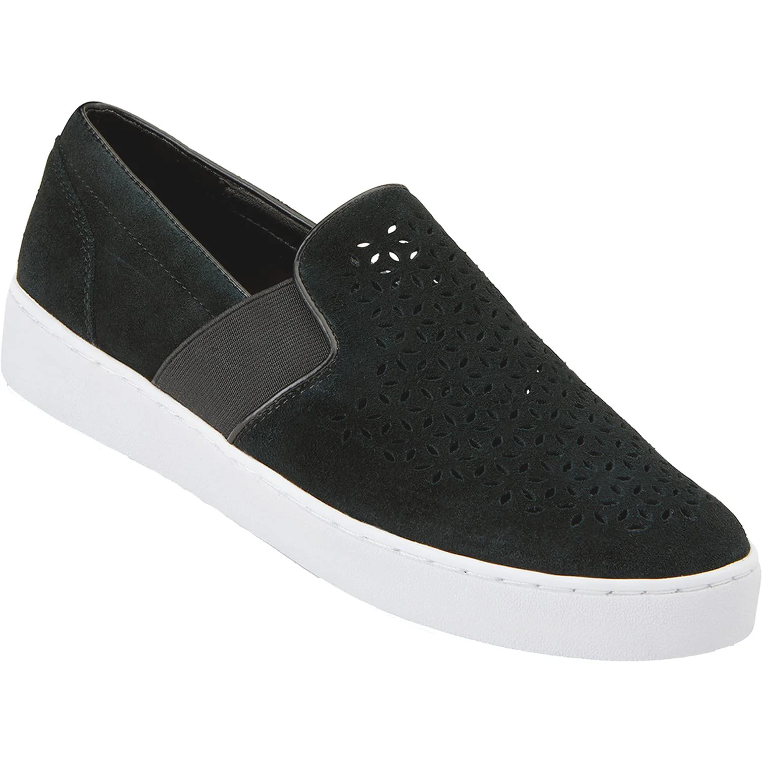 Vionic Kani Women's Slip Ons Black Suede - Image 2