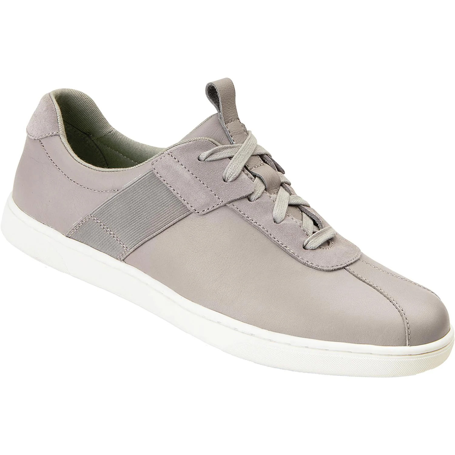 Vionic Lono Men's Sneakers Light Grey Leather - Image 2