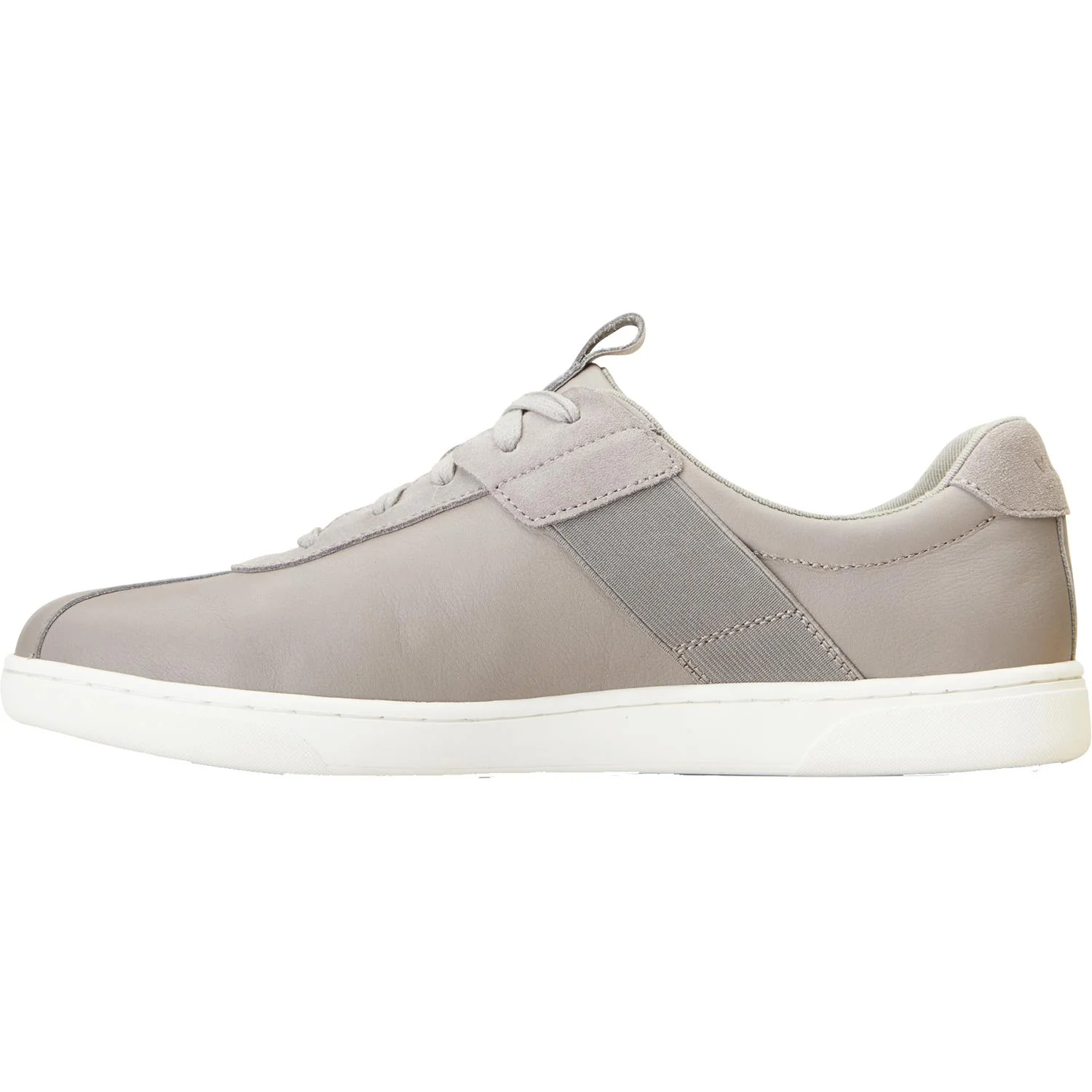 Vionic Lono Men's Sneakers Light Grey Leather - Image 3