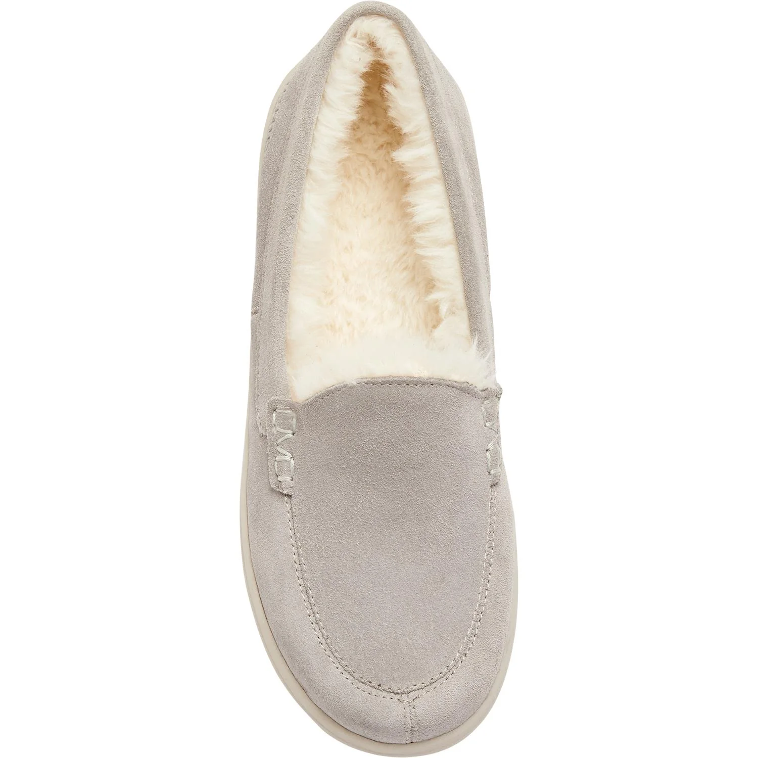 Vionic Lynez Women's Slippers Light Grey Suede - Image 2