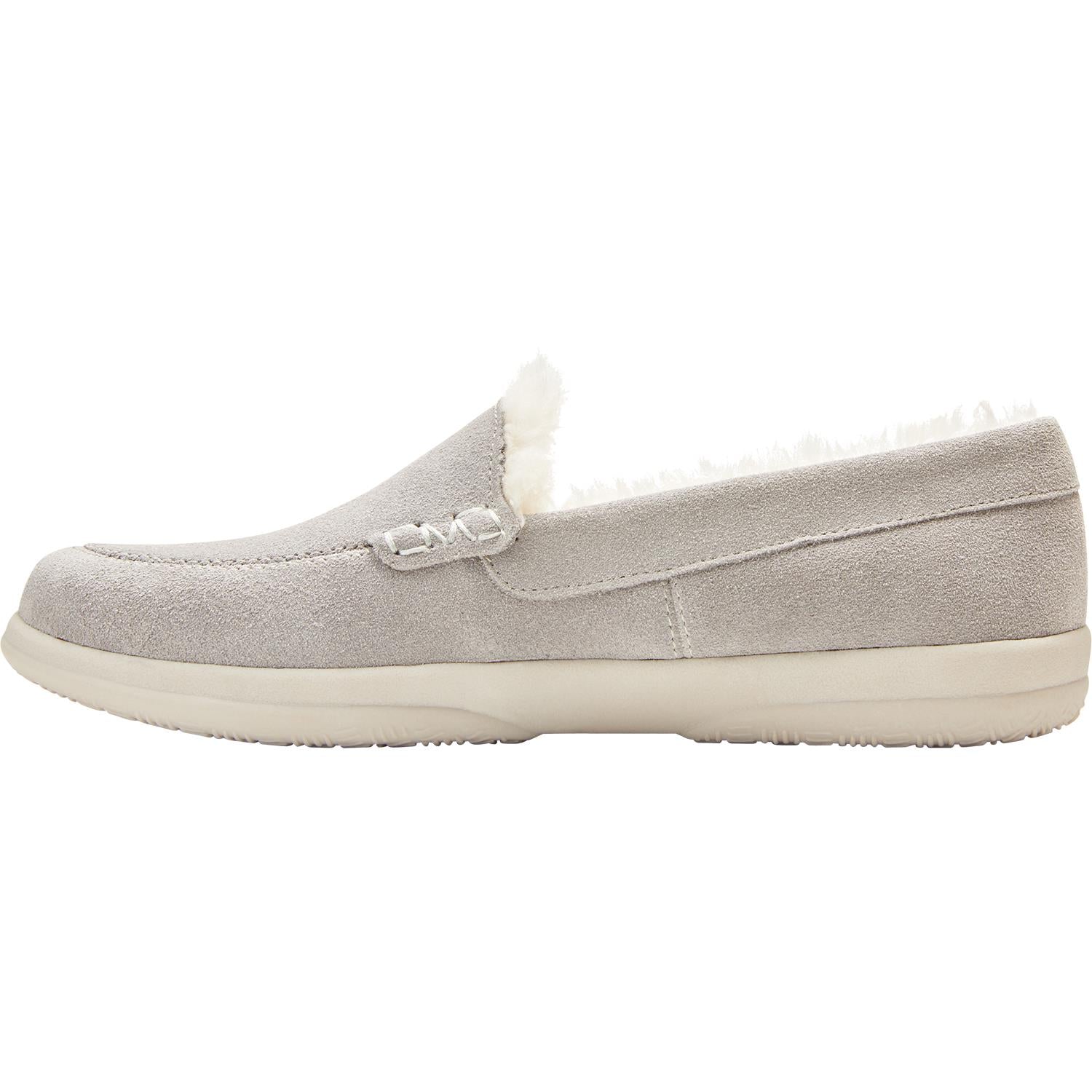Vionic Lynez Women's Slippers Light Grey Suede - Image 3