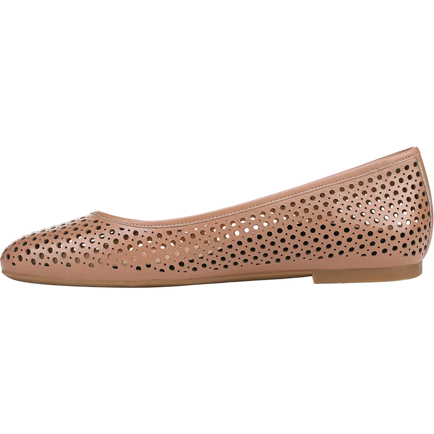 Vionic Orinda Perf Women's Casual Flats Mocha Mousse - Image 3