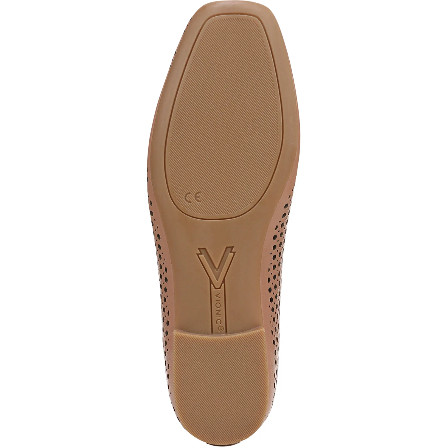 Vionic Orinda Perf Women's Casual Flats Mocha Mousse - Image 4