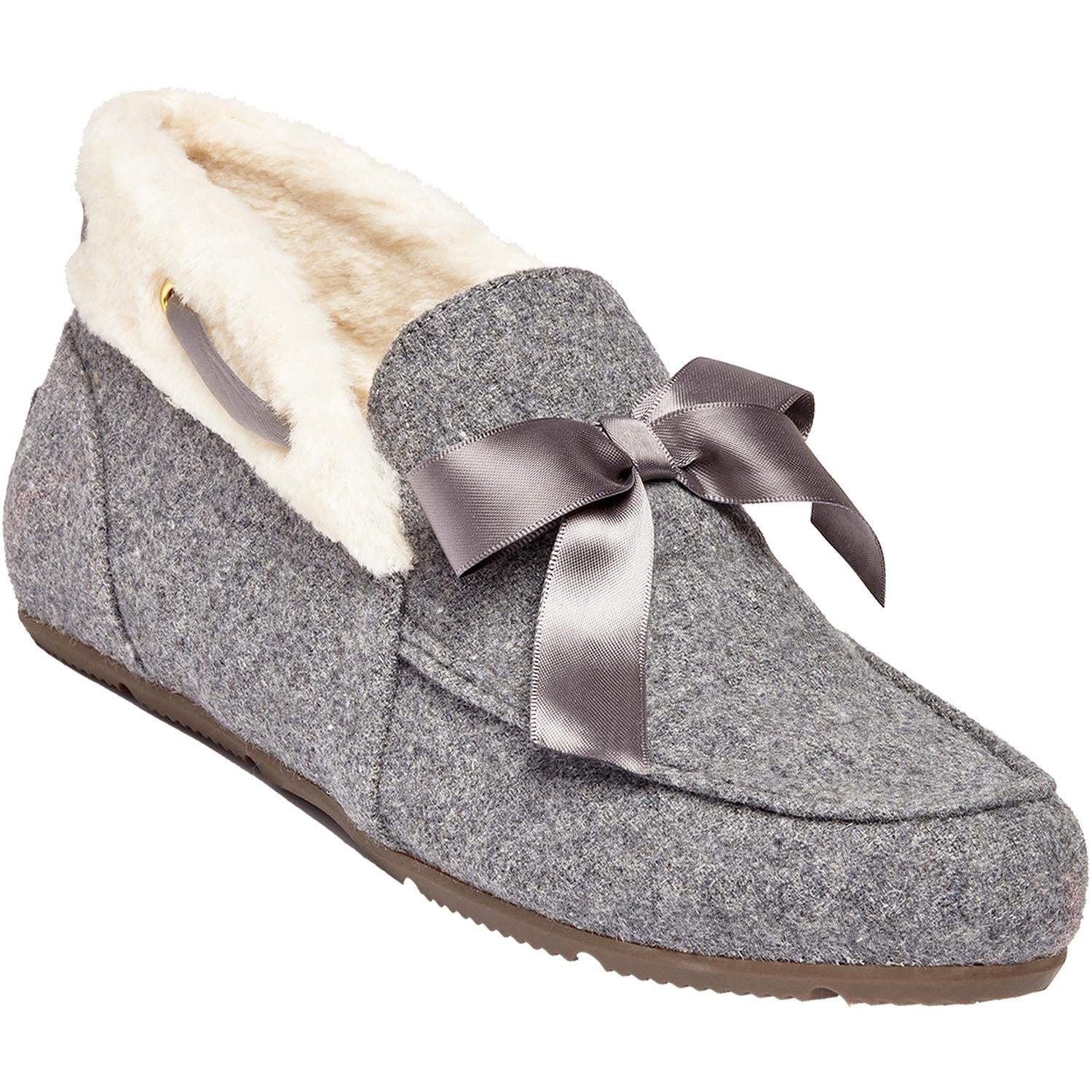 Vionic Shirley Women's Supportive Slippers Charcoal Fabric - Image 2