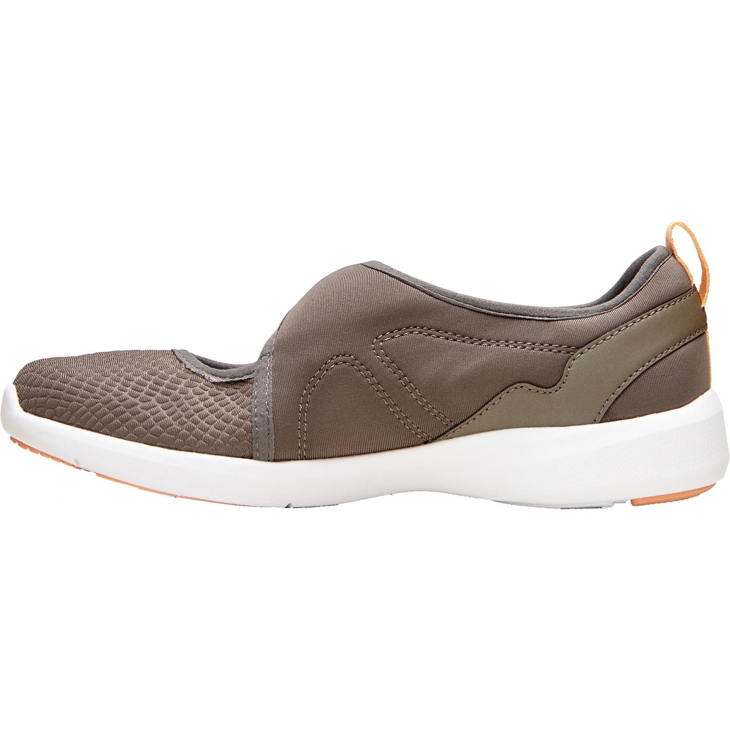 Vionic Sonnet Women's Slip On Sneakerss Greige Fabric - Image 3