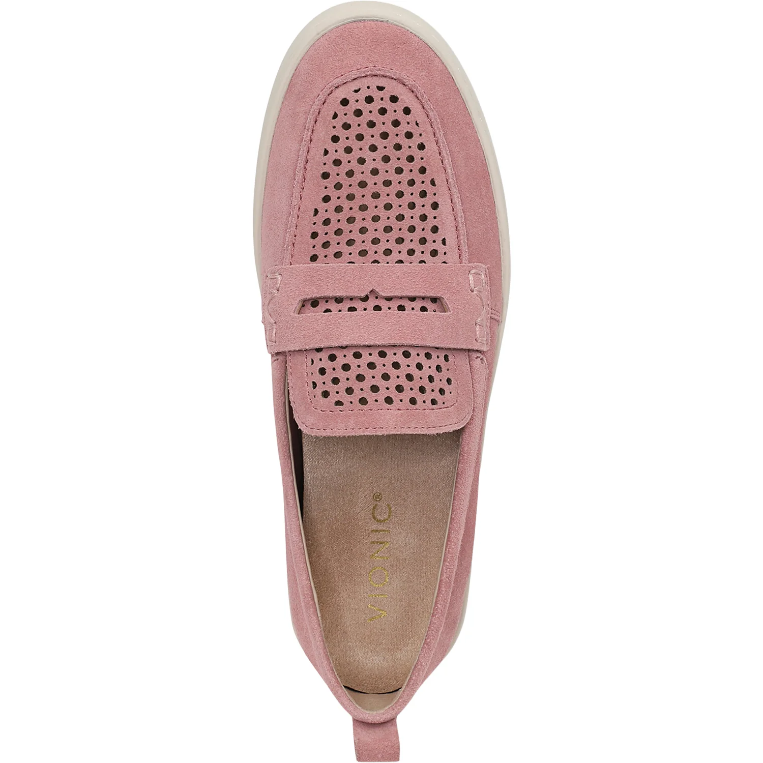 Vionic Uptown Perf Women's Casual Shoes Cinder Rose - Image 2