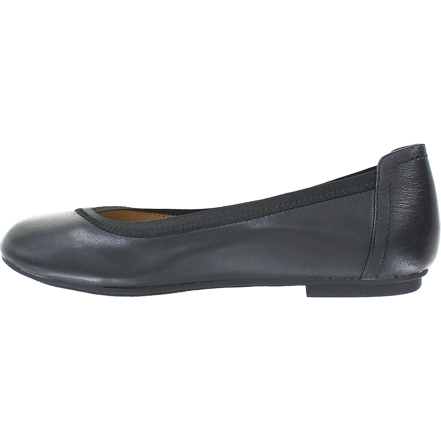 Vionic Caroll Women's Slip On Flats Black Leather - Image 3