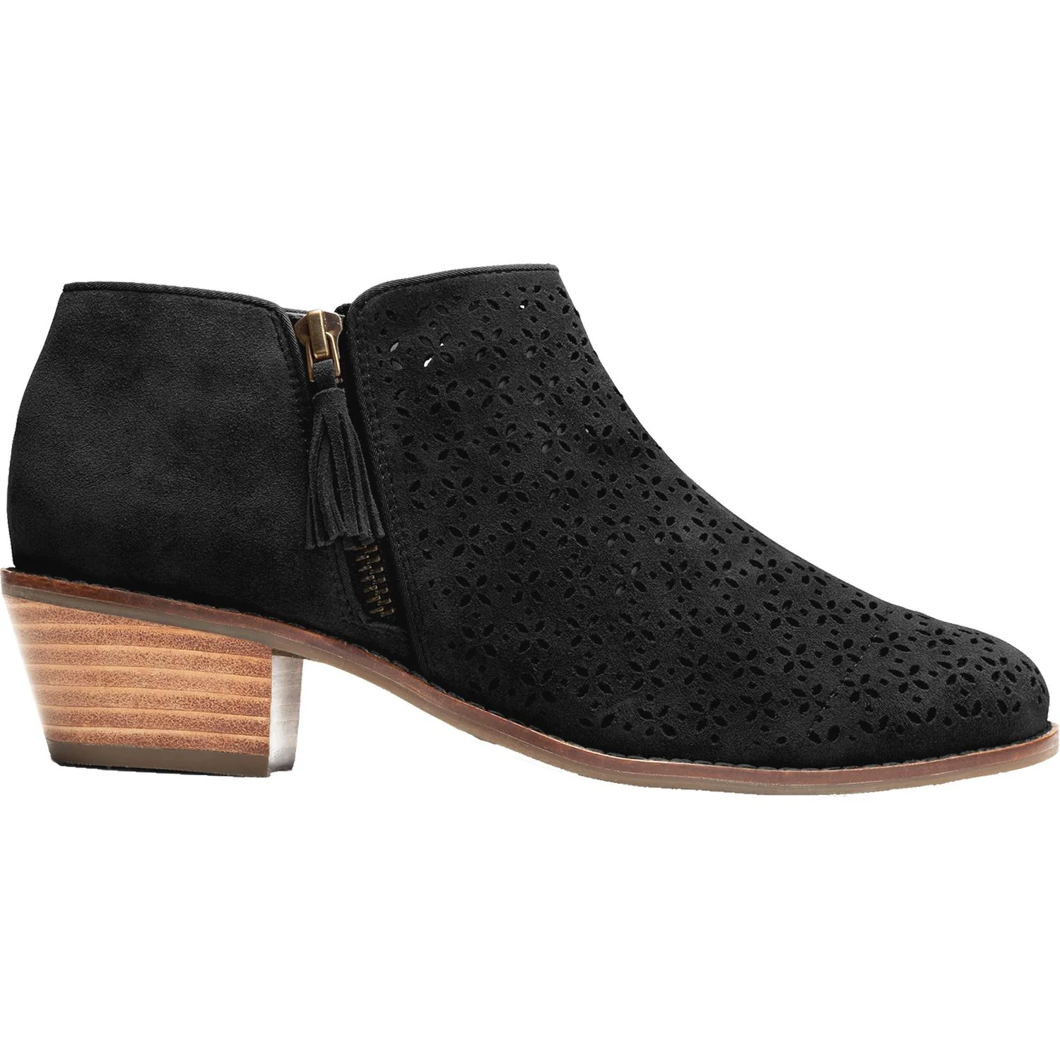 Vionic Daytona Women's Ankle Boots Black Suede - Image 2