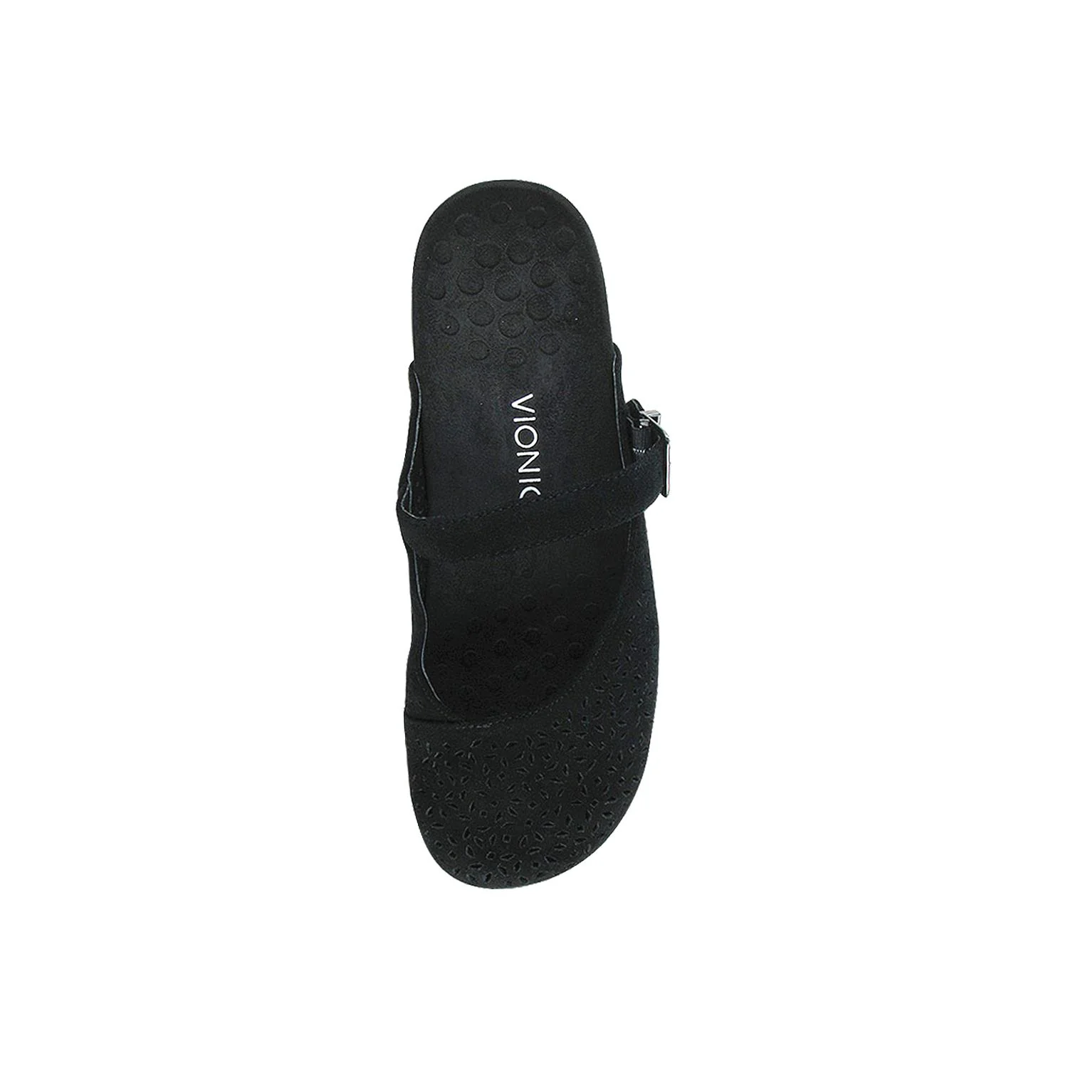 Vionic Lidia Women's Slip On Mules Black Suede - Image 3