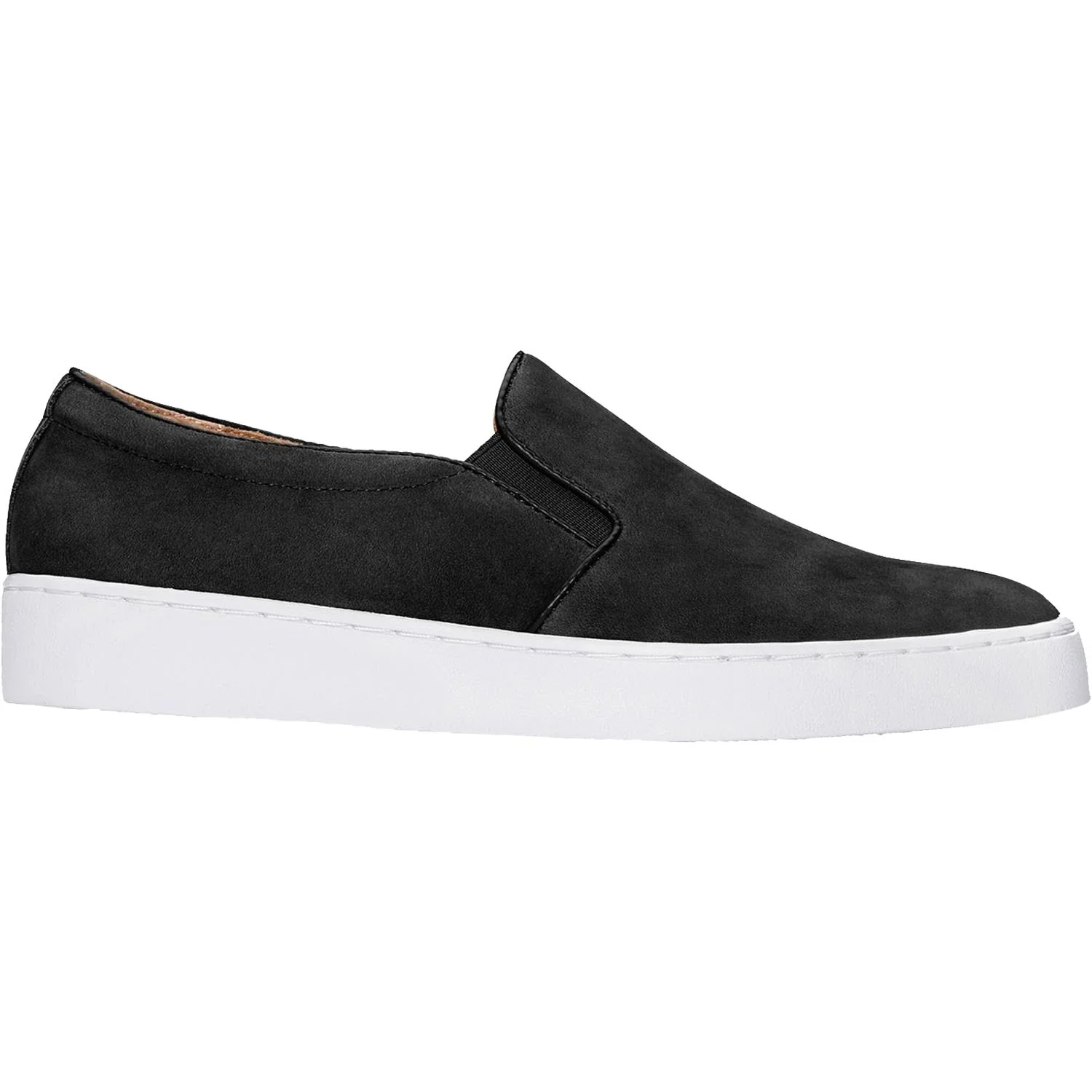 Vionic Midi Women's Slip Ons Black Suede