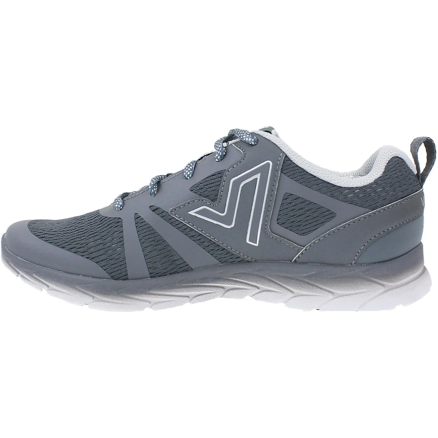 Vionic Miles Women's Walking Shoes Grey Synthetic/Mesh - Image 3