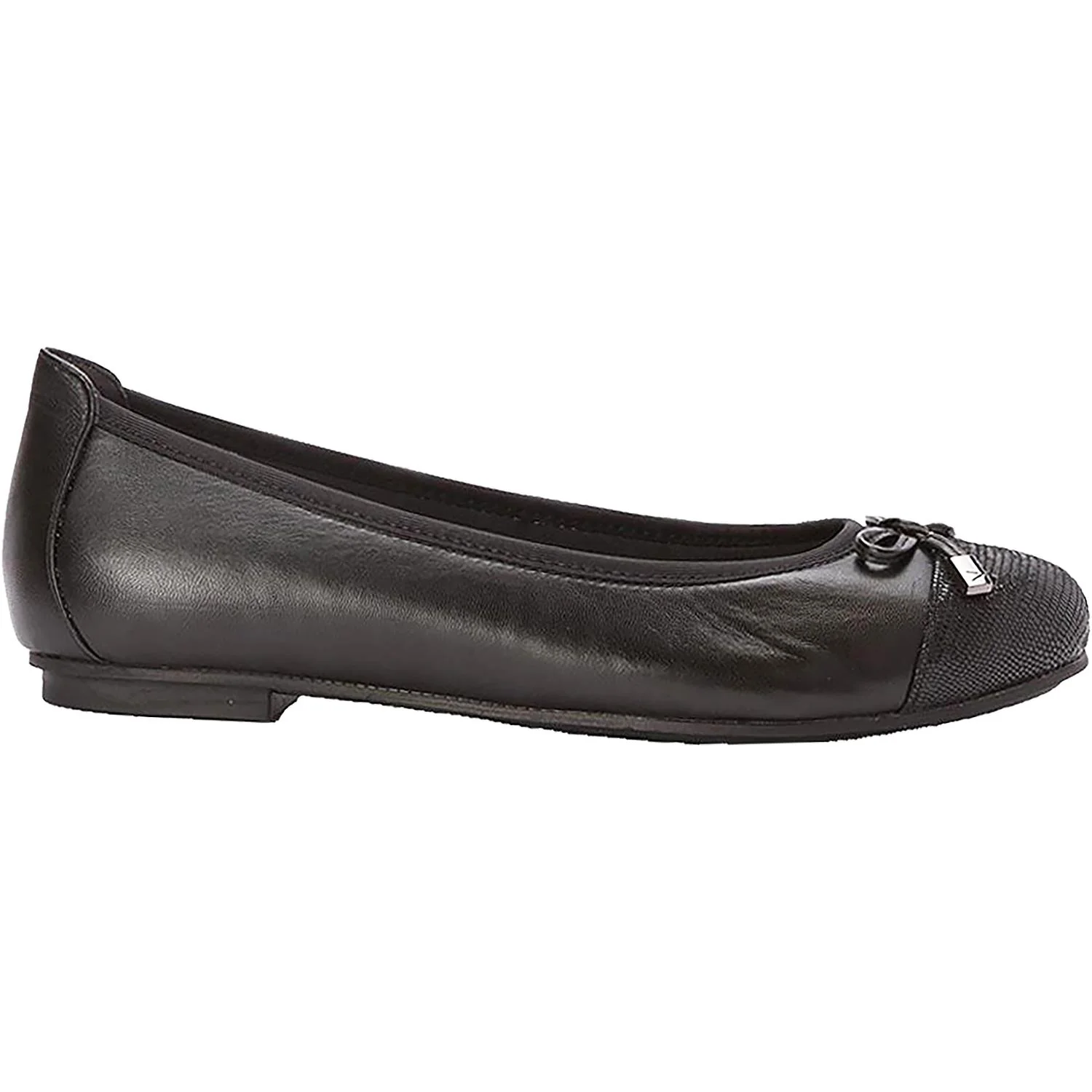 Vionic Minna Women's Ballet Flats Black Leather