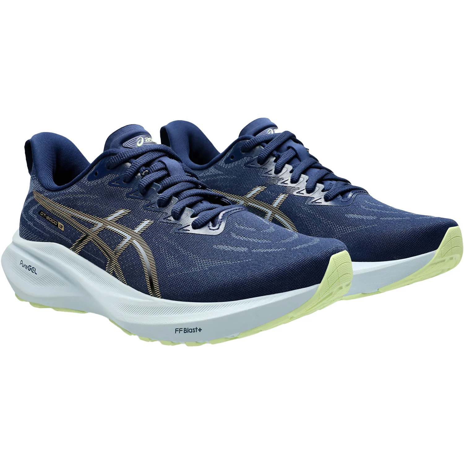 ASICS GT-2000 13 (Stability Support) Women's Athletic Shoes Blue Expanse/Champagne - Image 5