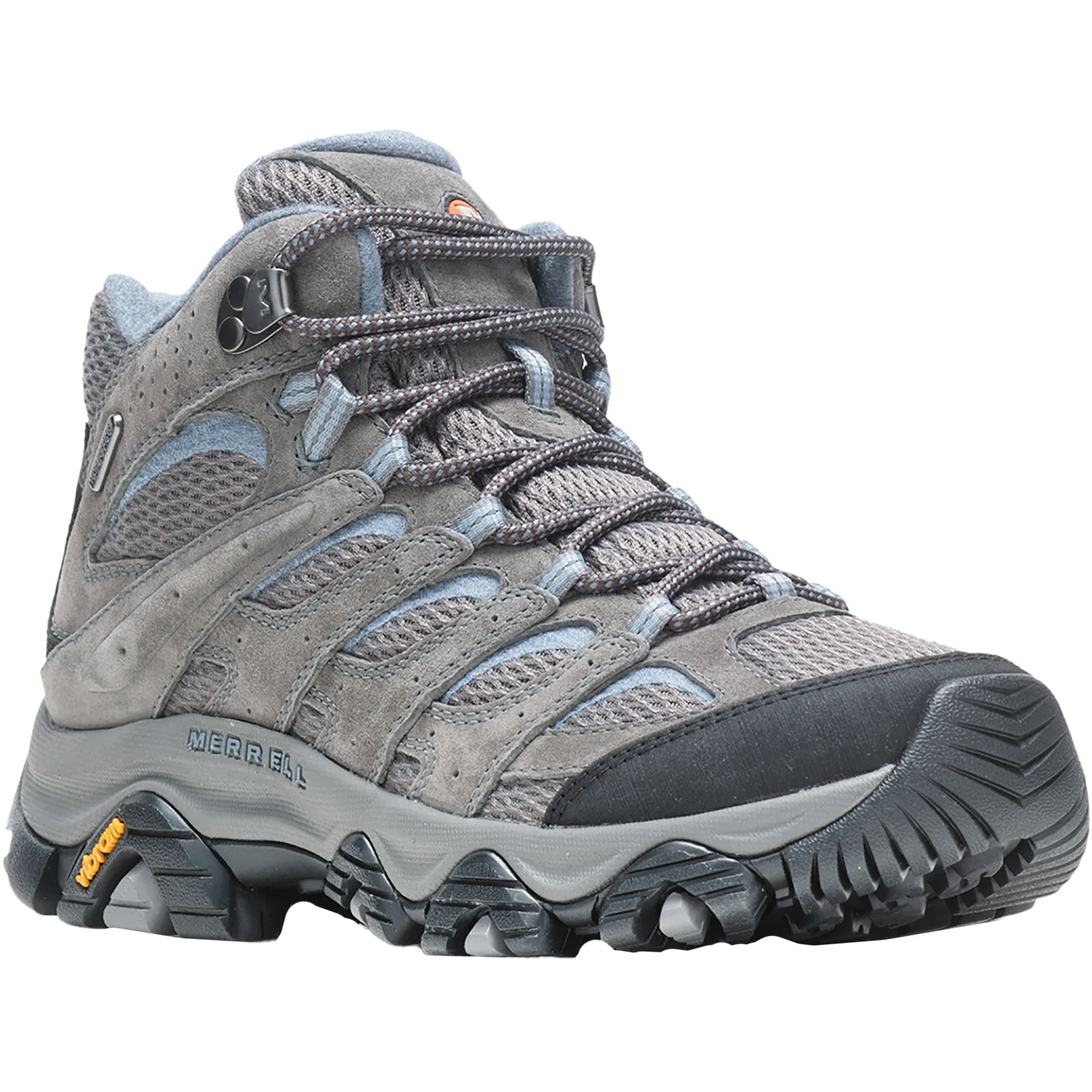 Merrell Moab 3 Mid Waterproof Women's Athletic Shoes Trail Hiking Shoes Granite - Image 5
