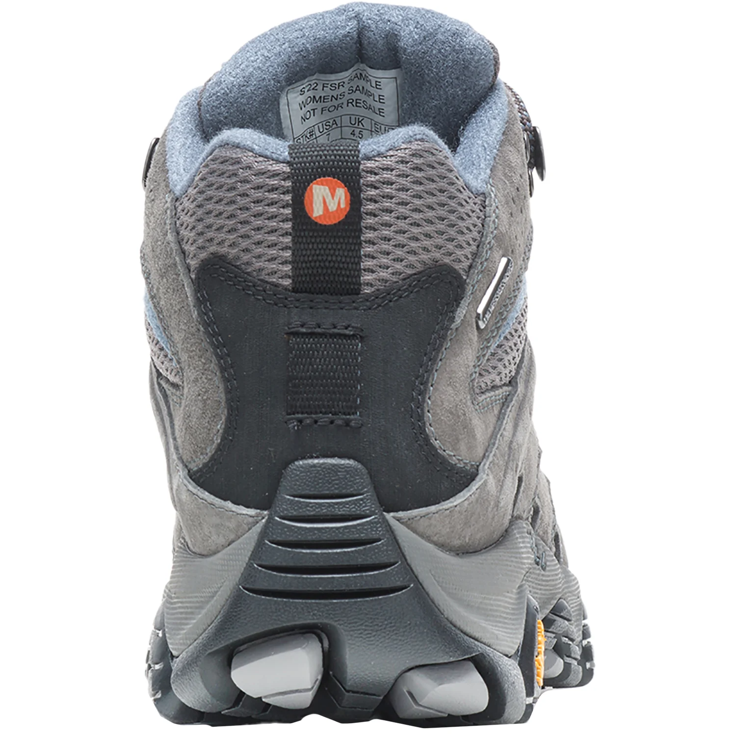 Merrell Moab 3 Mid Waterproof Women's Athletic Shoes Trail Hiking Shoes Granite - Image 6