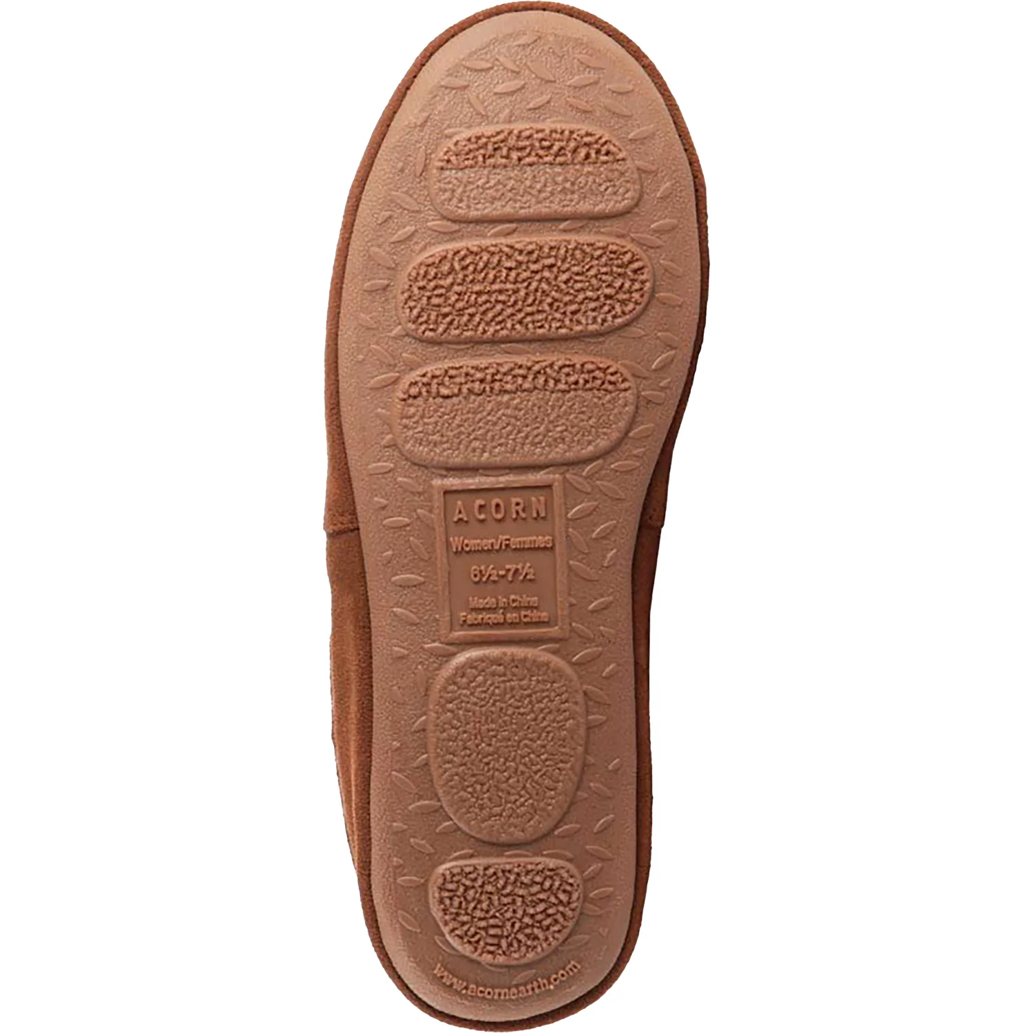 Acorn Acorn Moc Ragg Women's Slippers Oatmeal Heather - Image 4