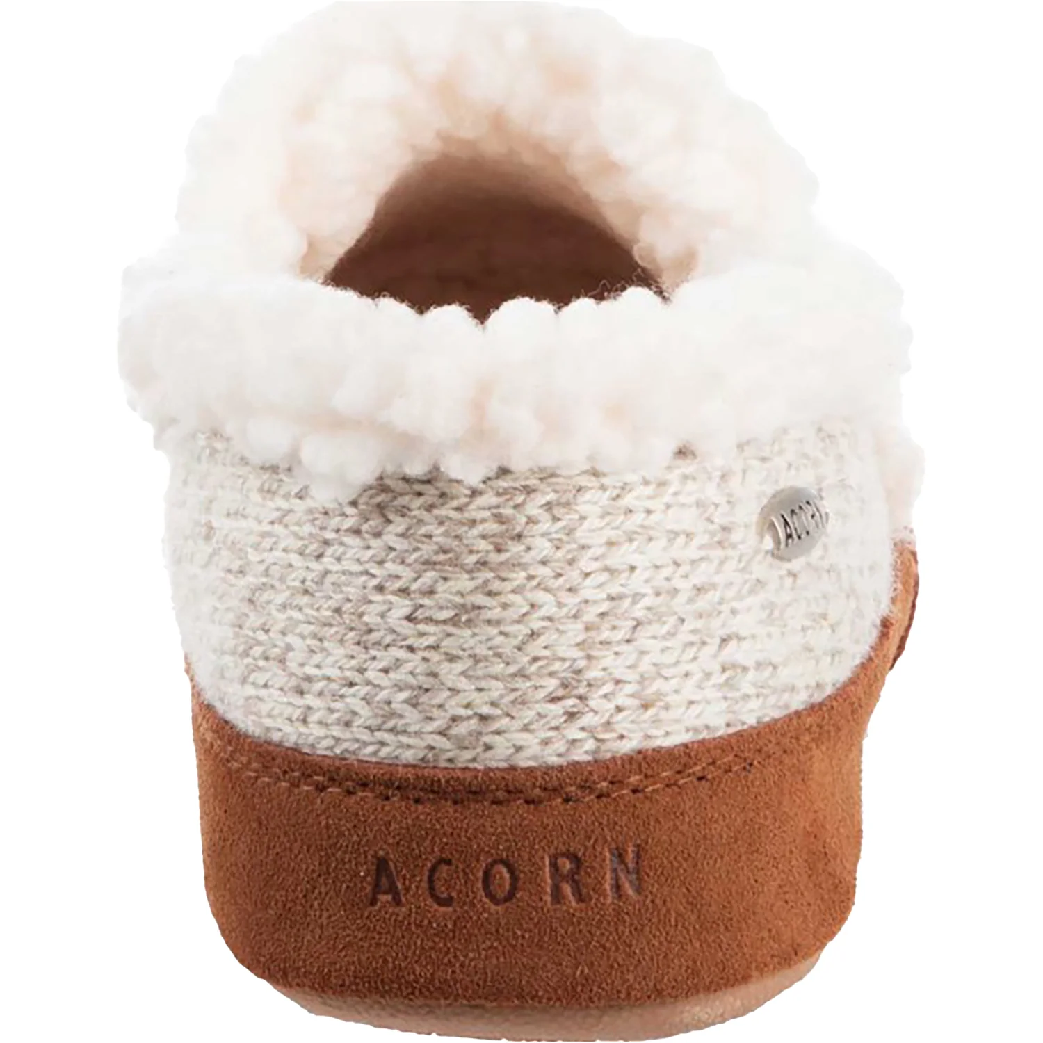 Acorn Acorn Moc Ragg Women's Slippers Oatmeal Heather - Image 5