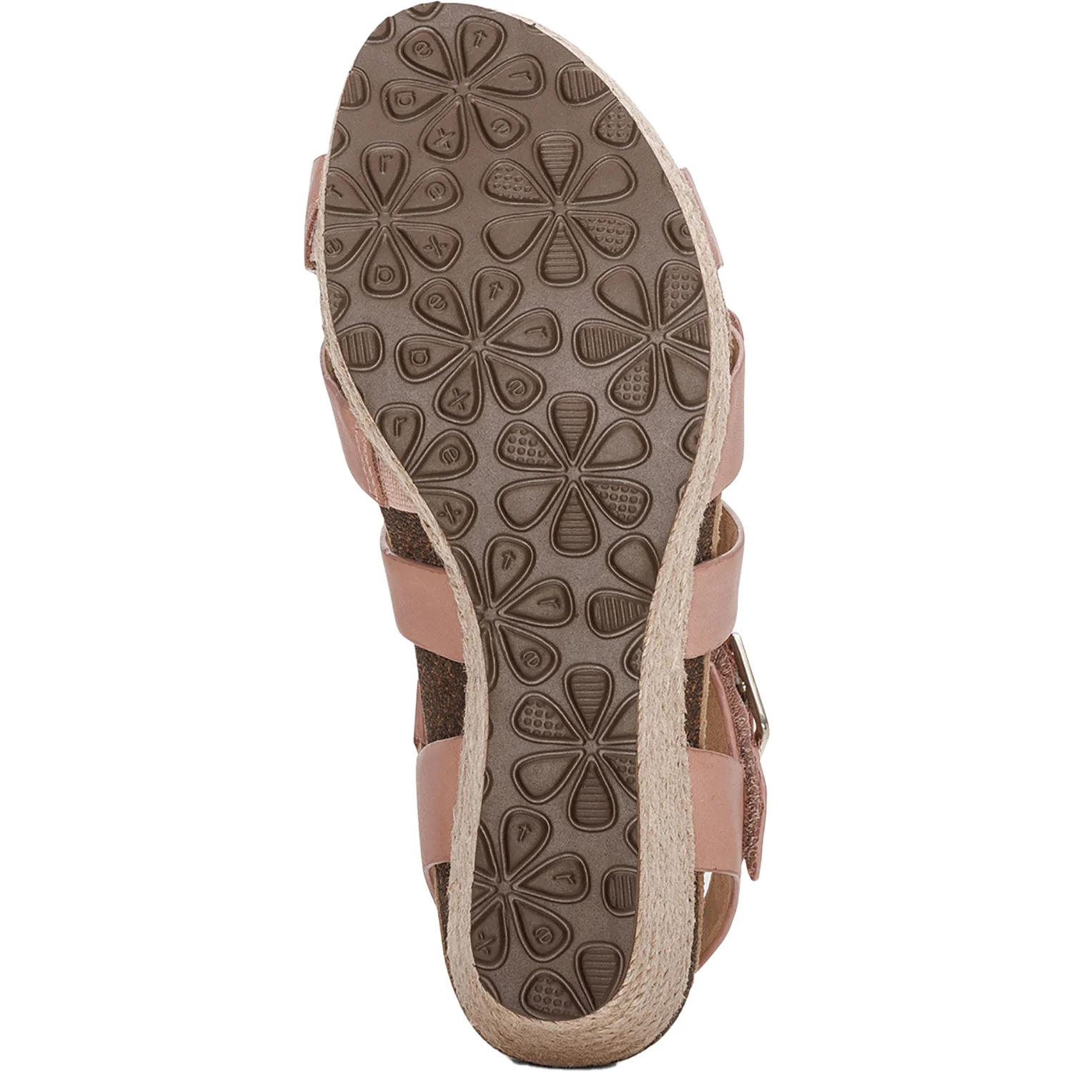 Aetrex Anna Women's Wedge Sandals Rose - Image 4