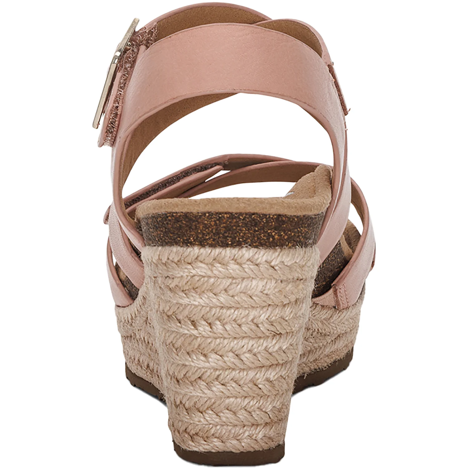 Aetrex Anna Women's Wedge Sandals Rose - Image 7