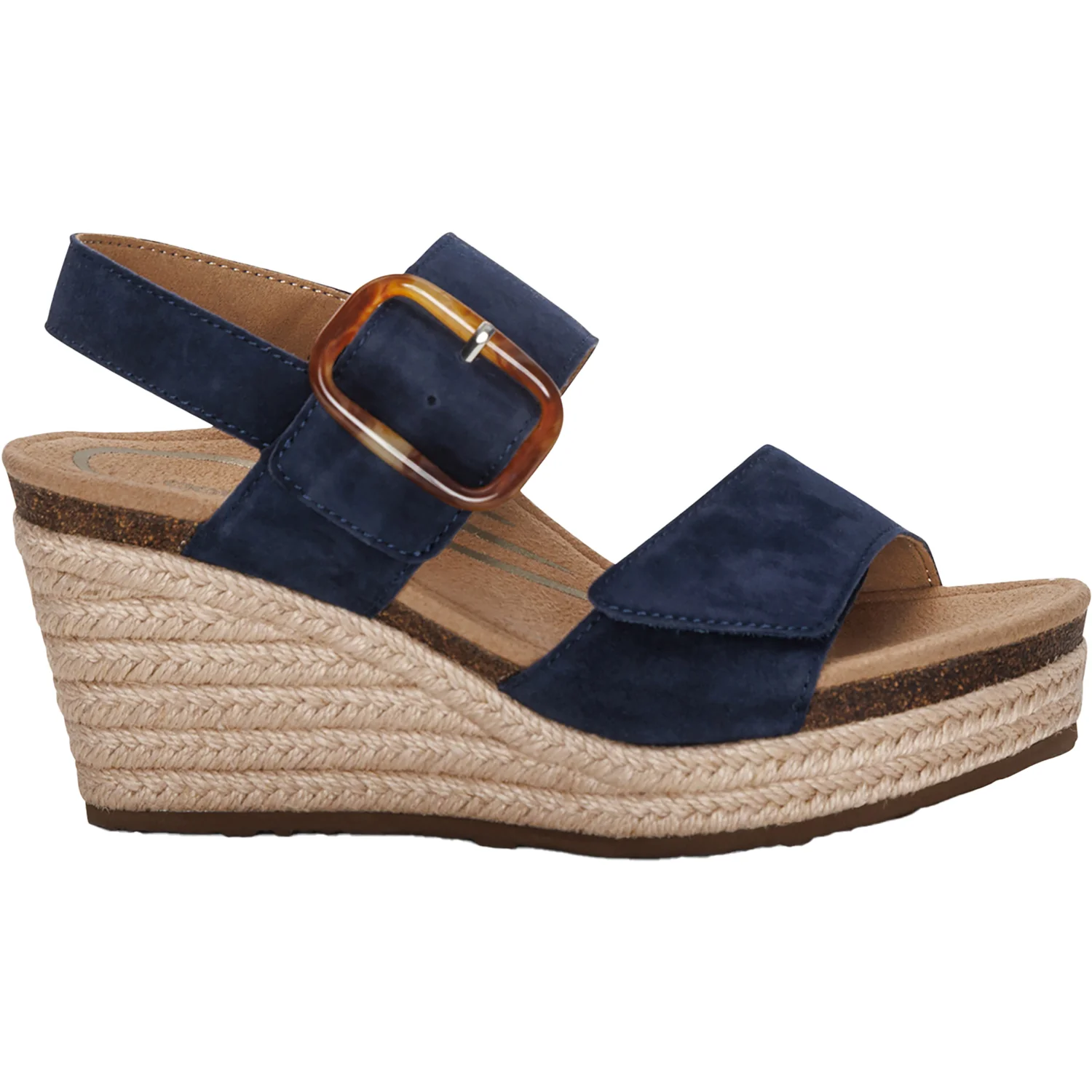 Aetrex Ashley Women's Sandals Navy Leather
