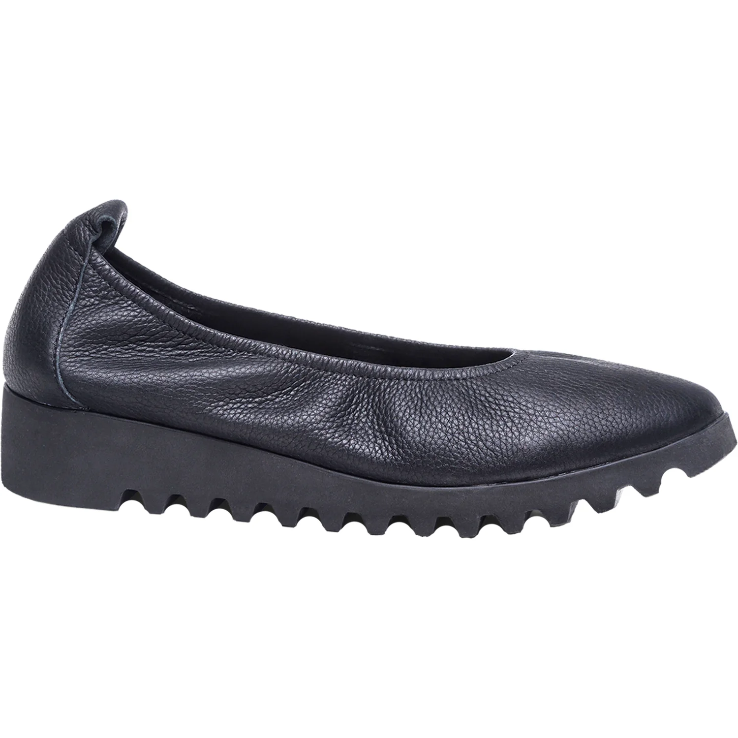 Aetrex Brianna Women's Slip On Shoes Black Leather