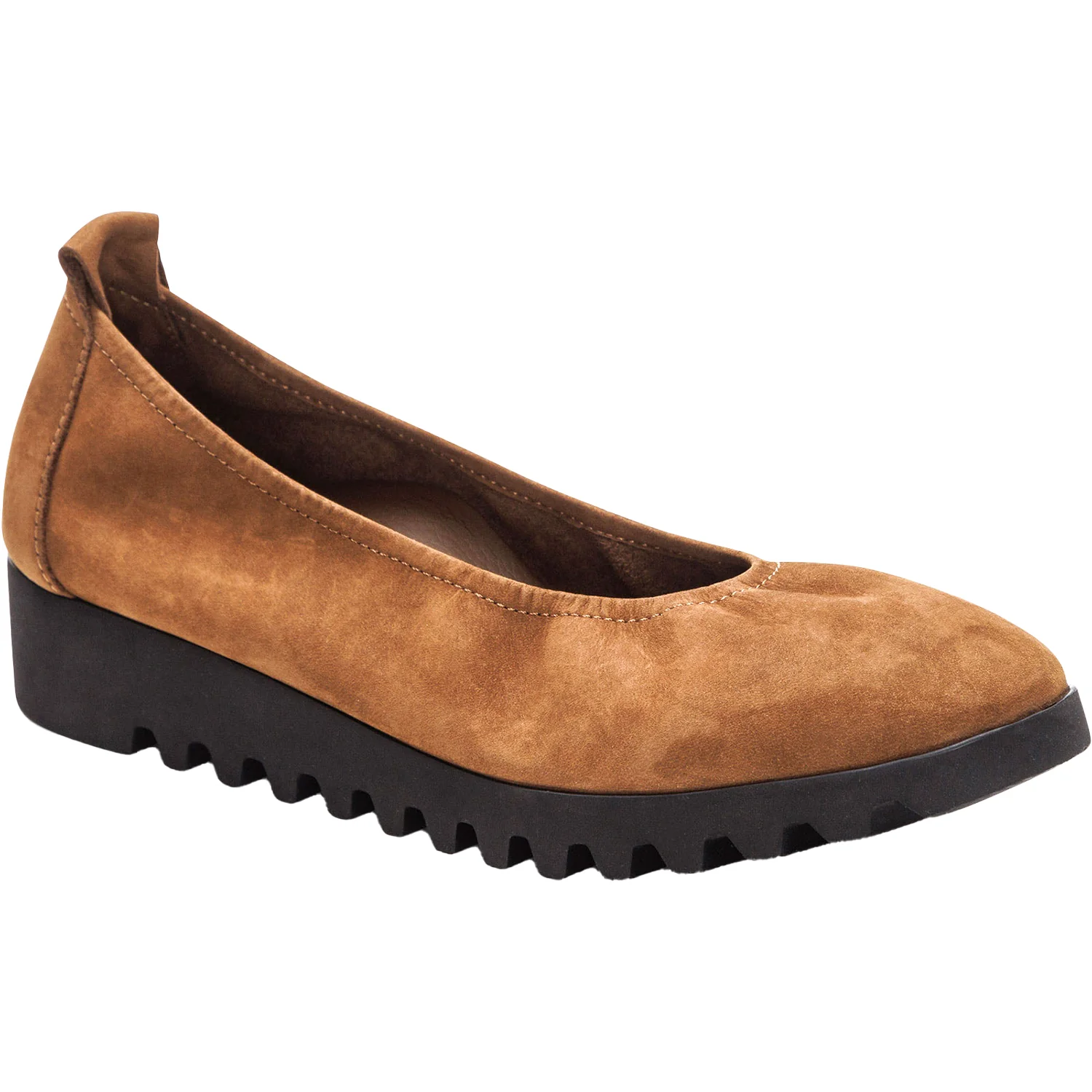 Aetrex Brianna Women's Slip On Shoes Scotch Suede - Image 4