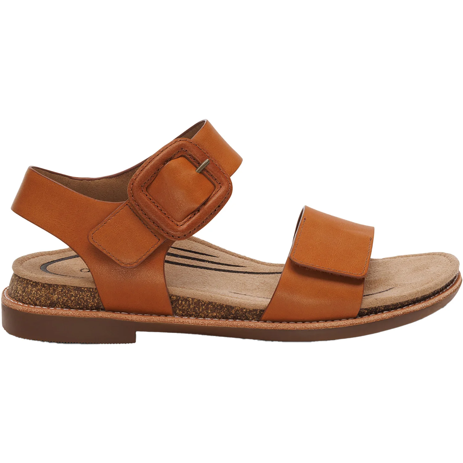Aetrex Claire Women's Sandals Cognac