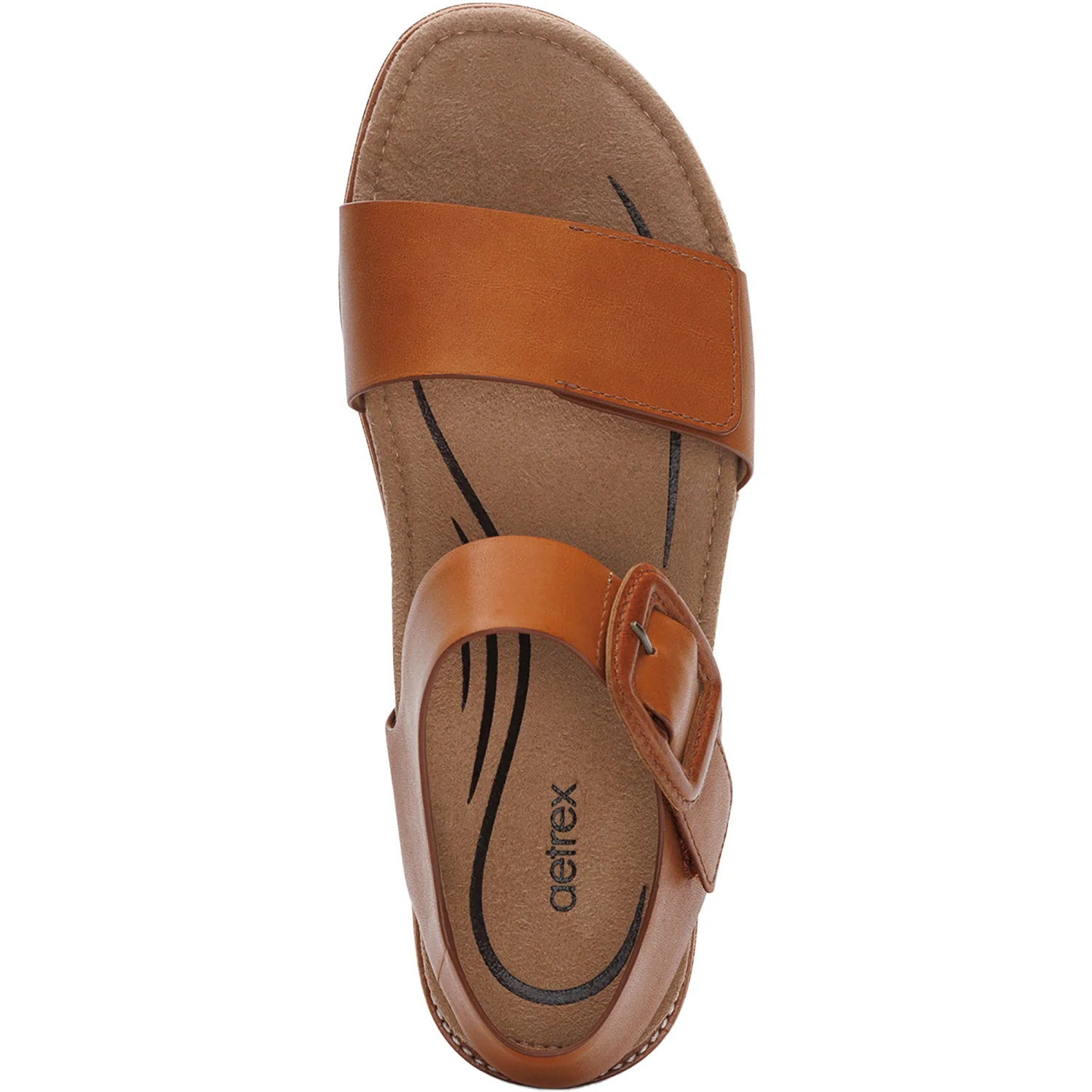 Aetrex Claire Women's Sandals Cognac - Image 2