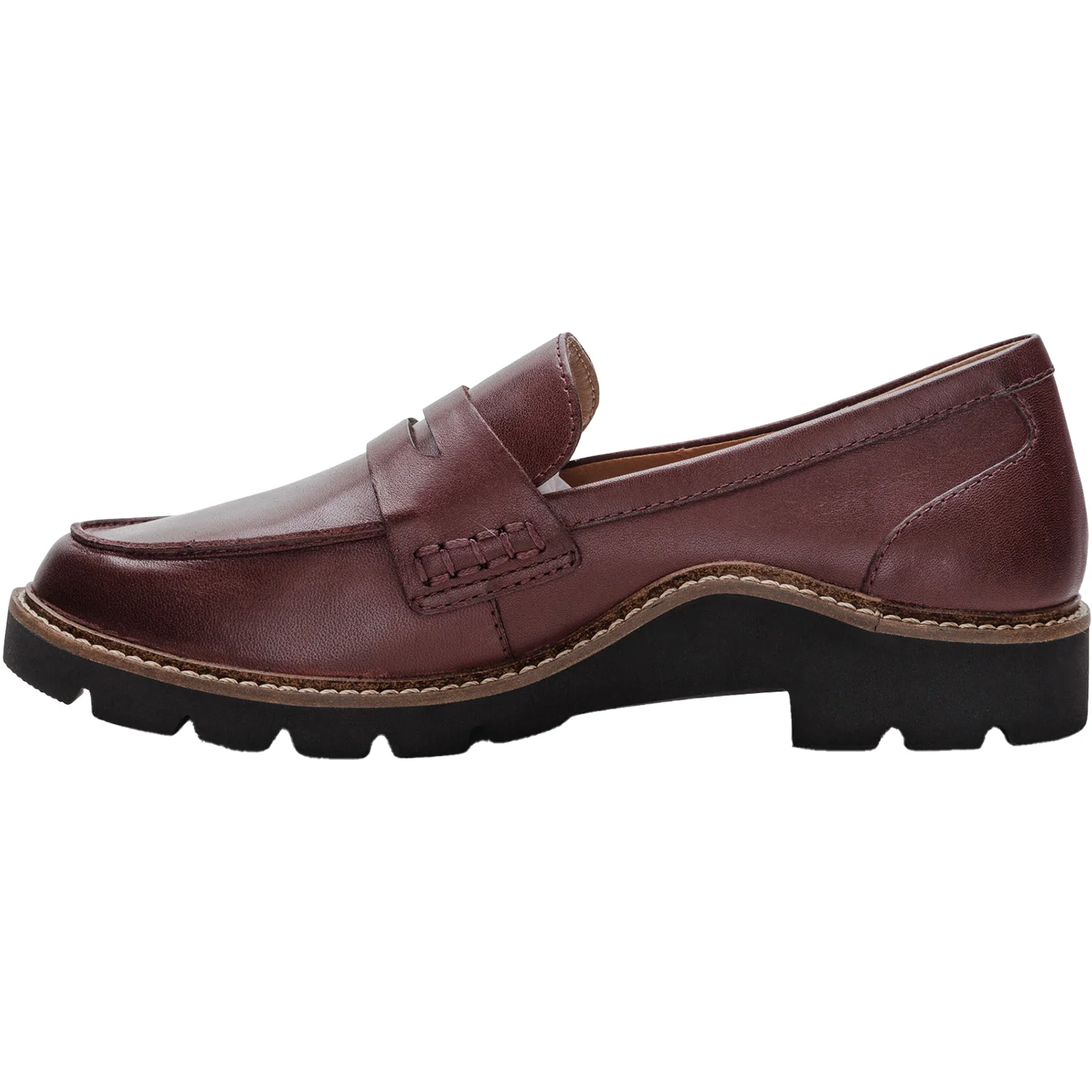 Aetrex Collette Loafer Women's Loafers Burgundy - Image 3