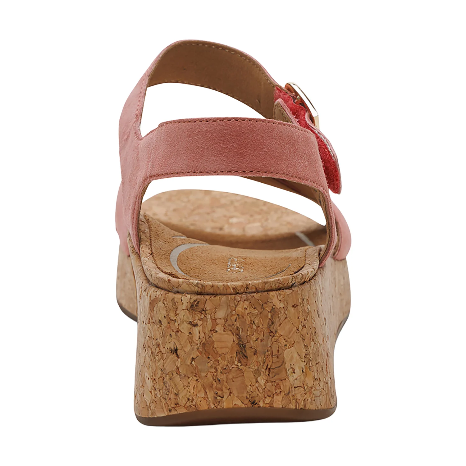 Aetrex Flora Women's Wedge Sandals Antique Rose - Image 7