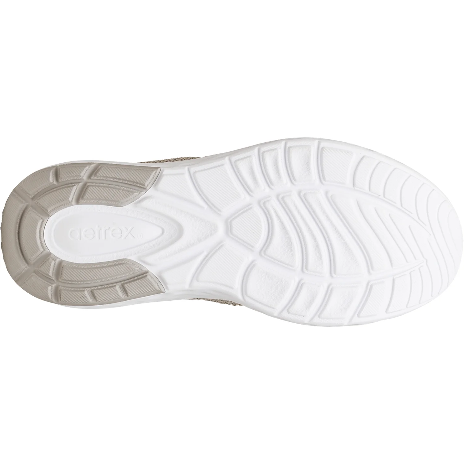 Aetrex Harley Women's Slip On Sneakers Taupe Mesh - Image 4