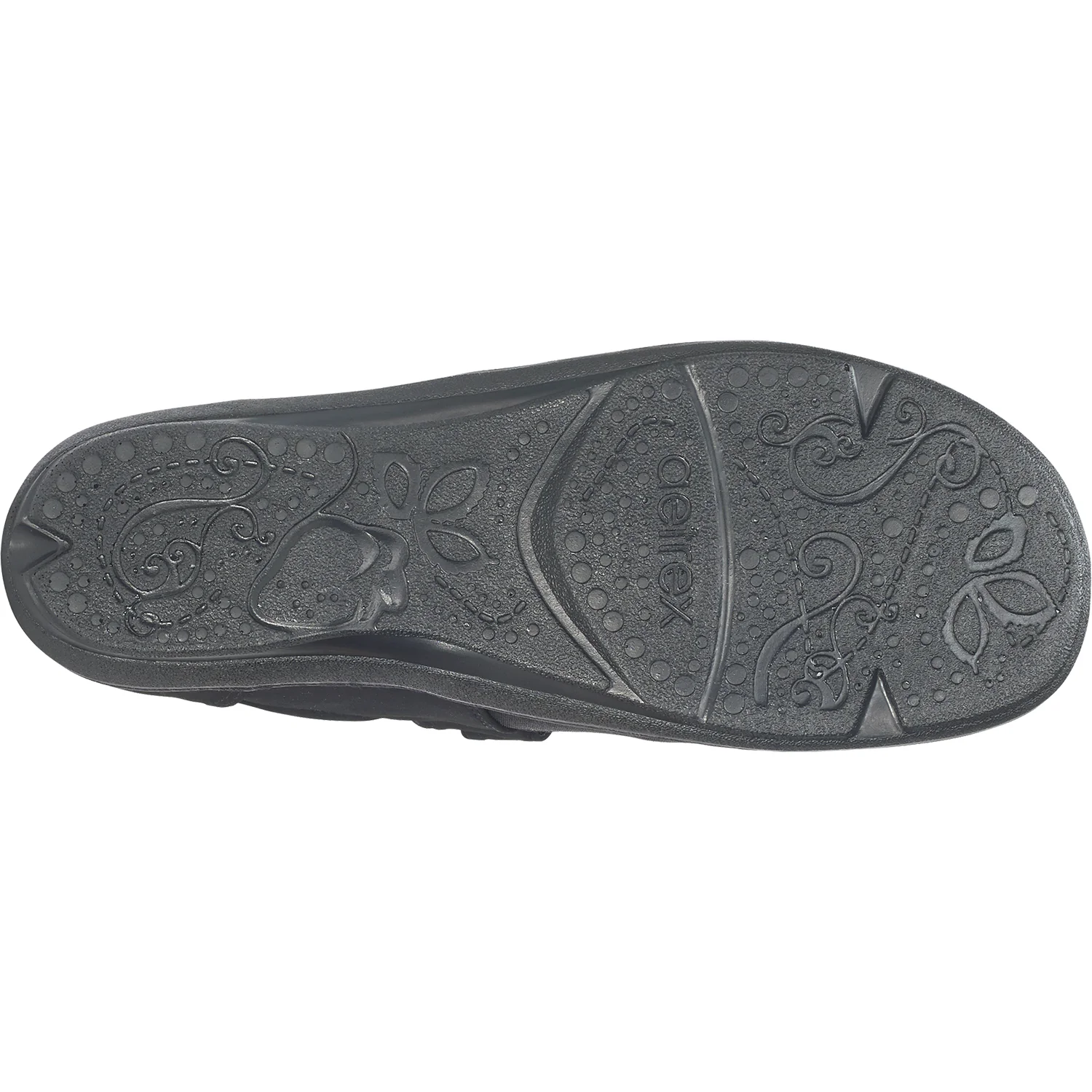 Aetrex Helen Women's Mary Janes Black Stretch Fabric - Image 4