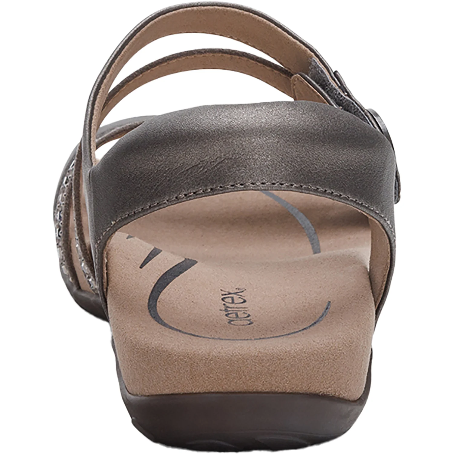 Aetrex Jess Women's Sandals Jeweled Pewter Sparkle - Image 7