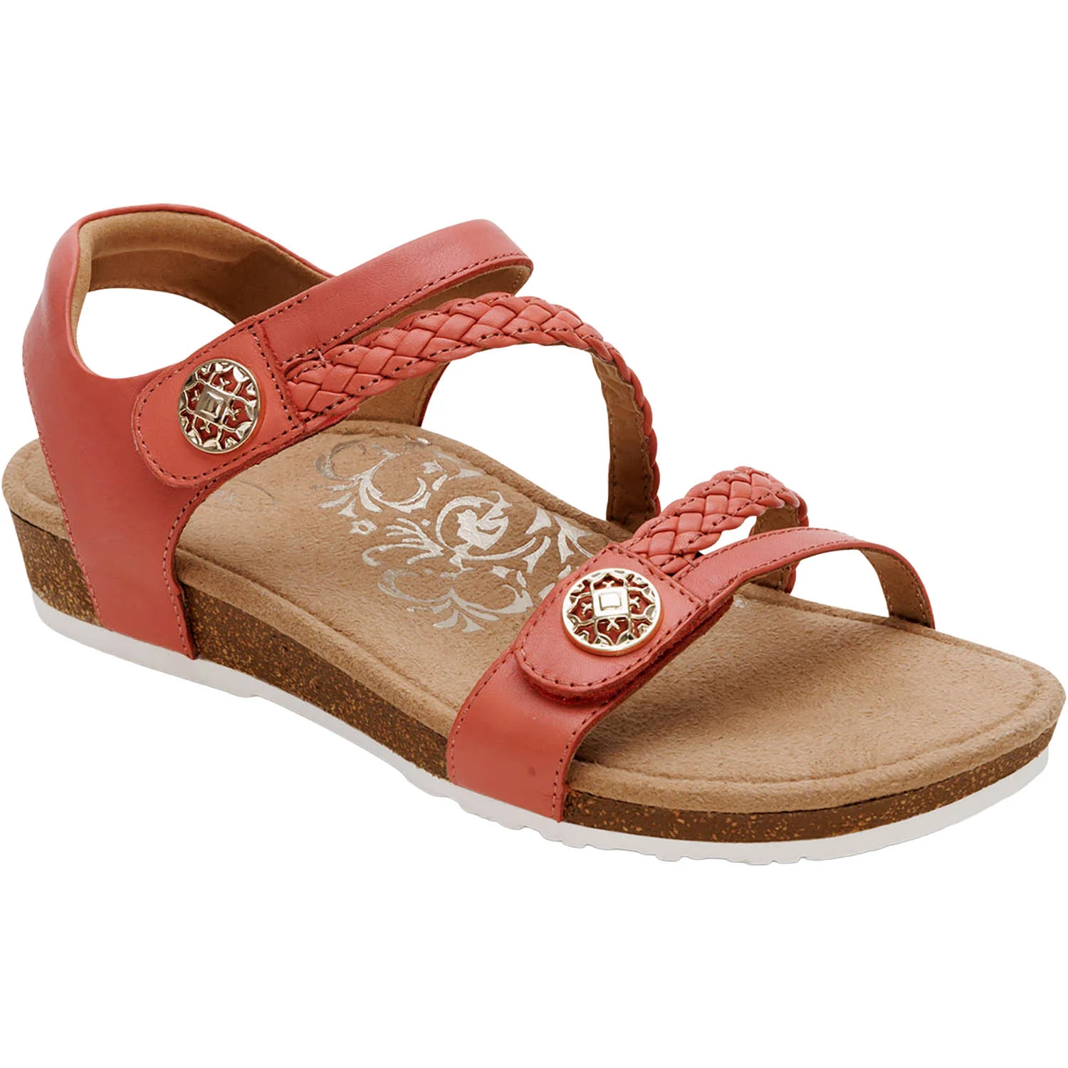 Aetrex Jillian Women's Sandals Antique Rose - Image 5