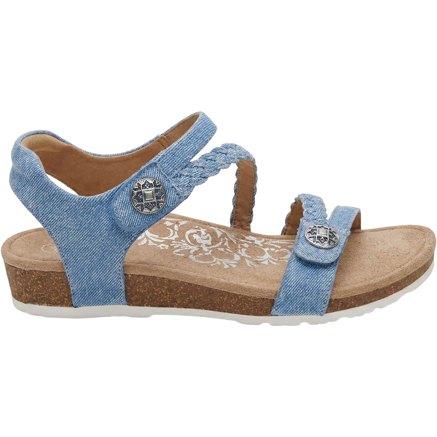 Aetrex Jillian Women's Sandals Denim