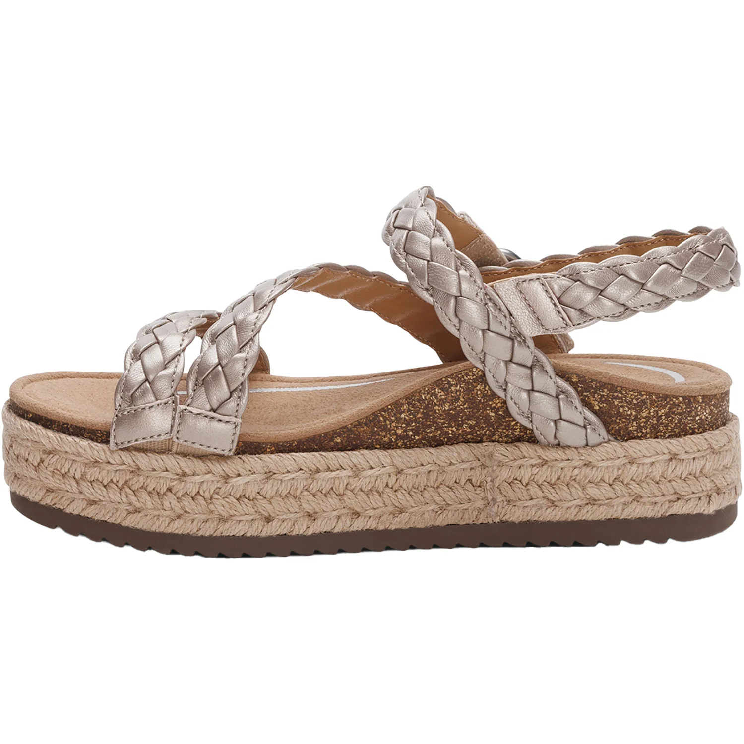 Aetrex Julia Women's Sandals Platinum - Image 3