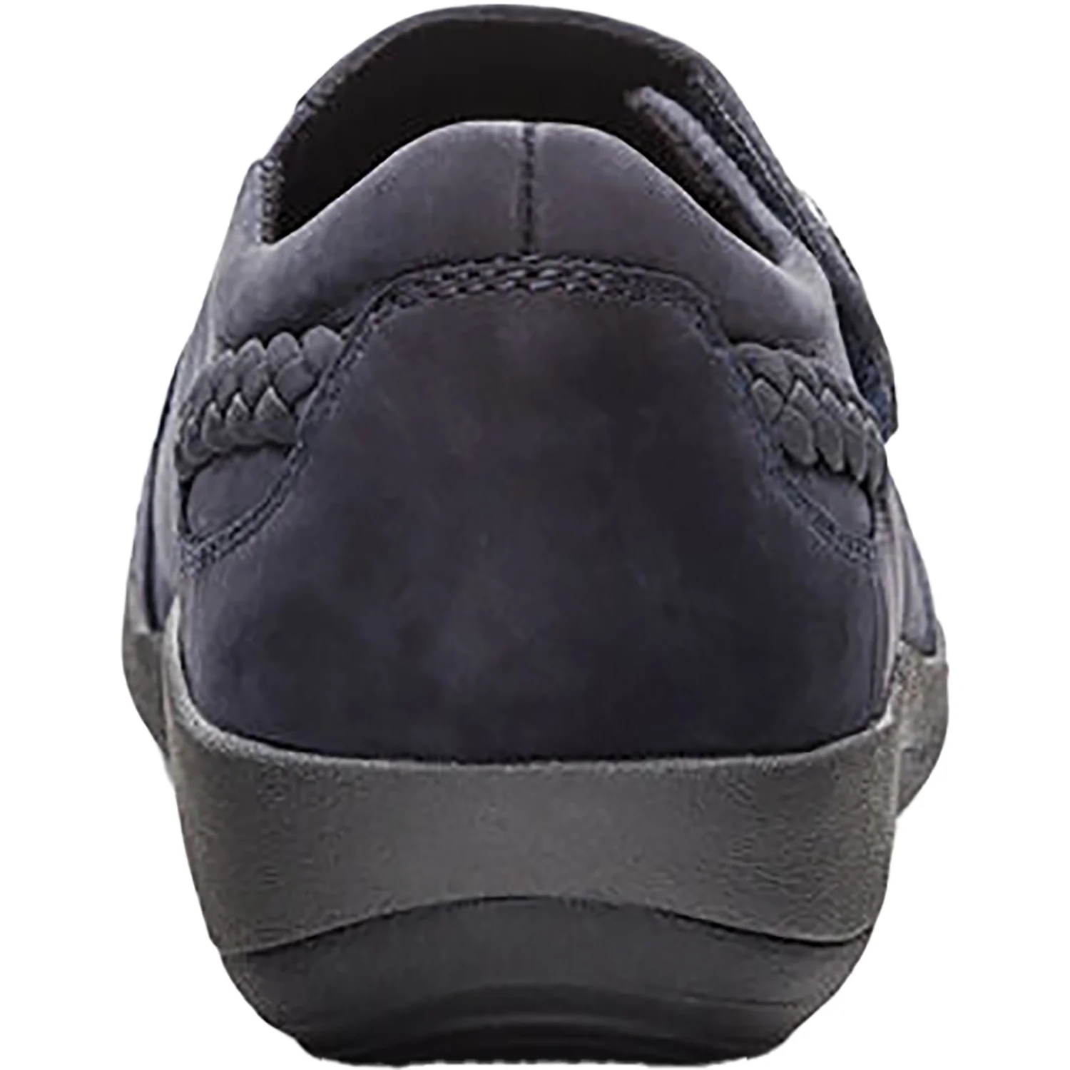 Aetrex Karina Women's Slip Ons Navy Nubuck - Image 4