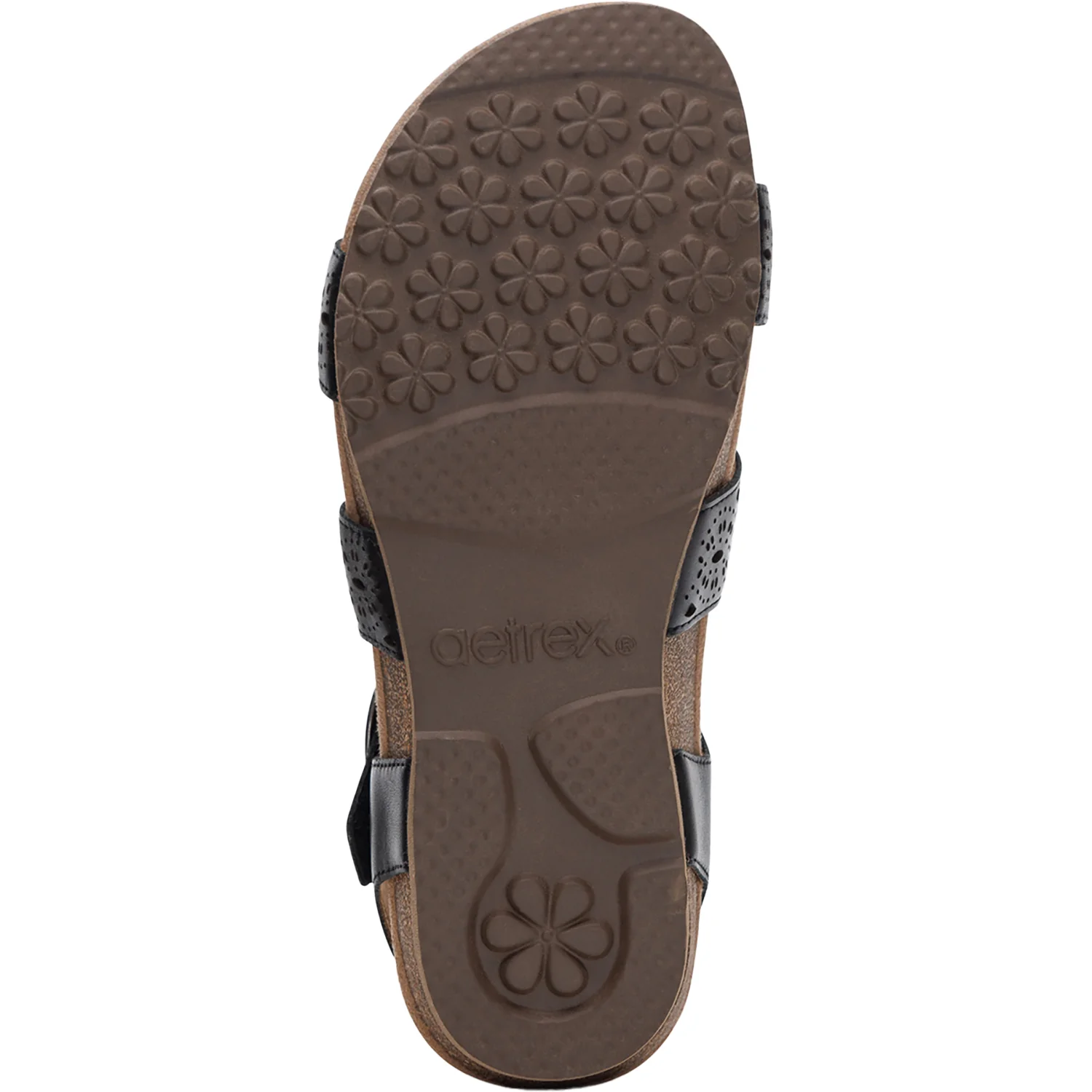Aetrex Lilly Cutout Women's Sandals Black - Image 4