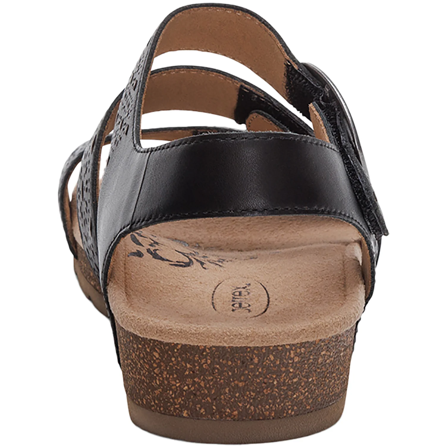 Aetrex Lilly Cutout Women's Sandals Black - Image 7