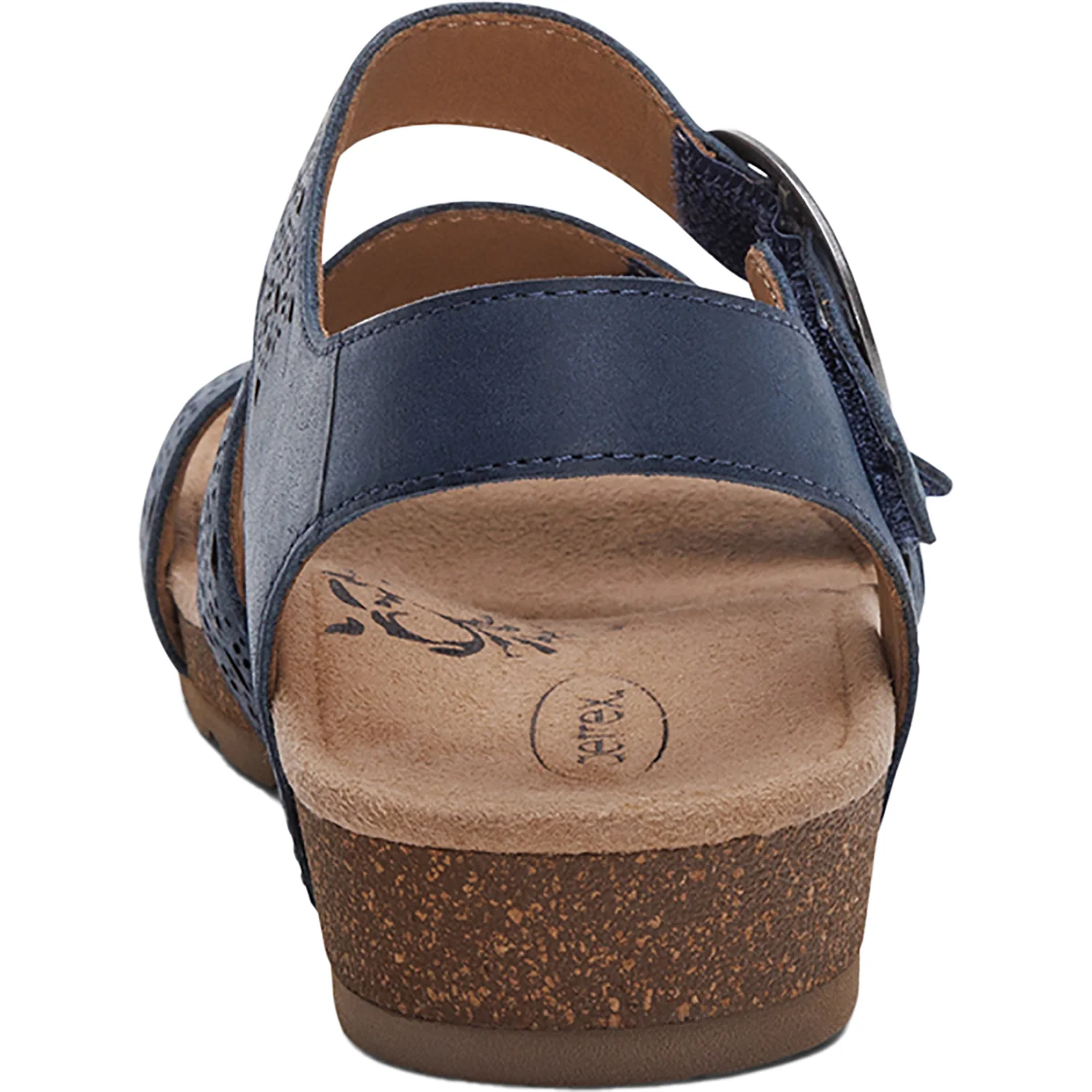 Aetrex Lilly Women's Sandals Navy Cutout - Image 7
