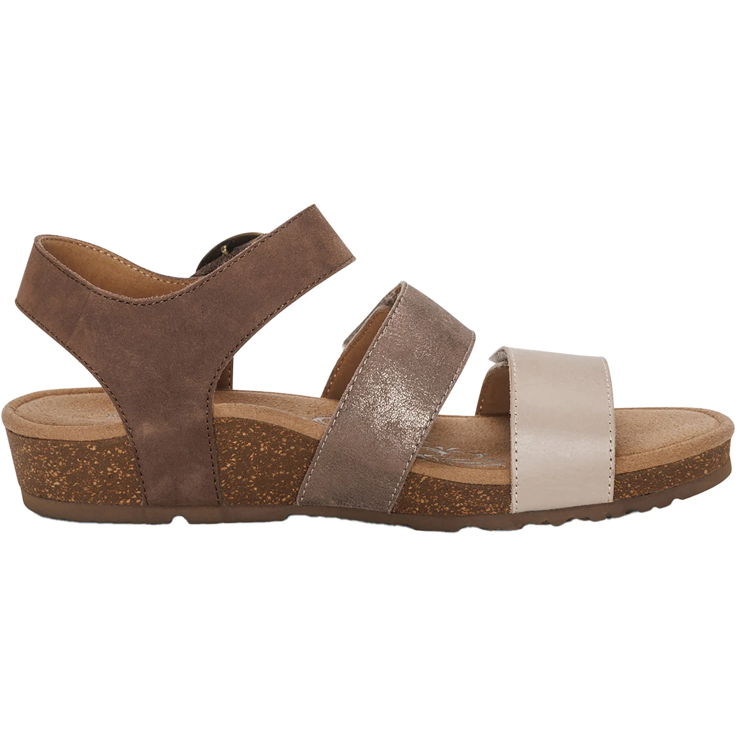 Aetrex Lilly Women's Sandals Taupe Multi