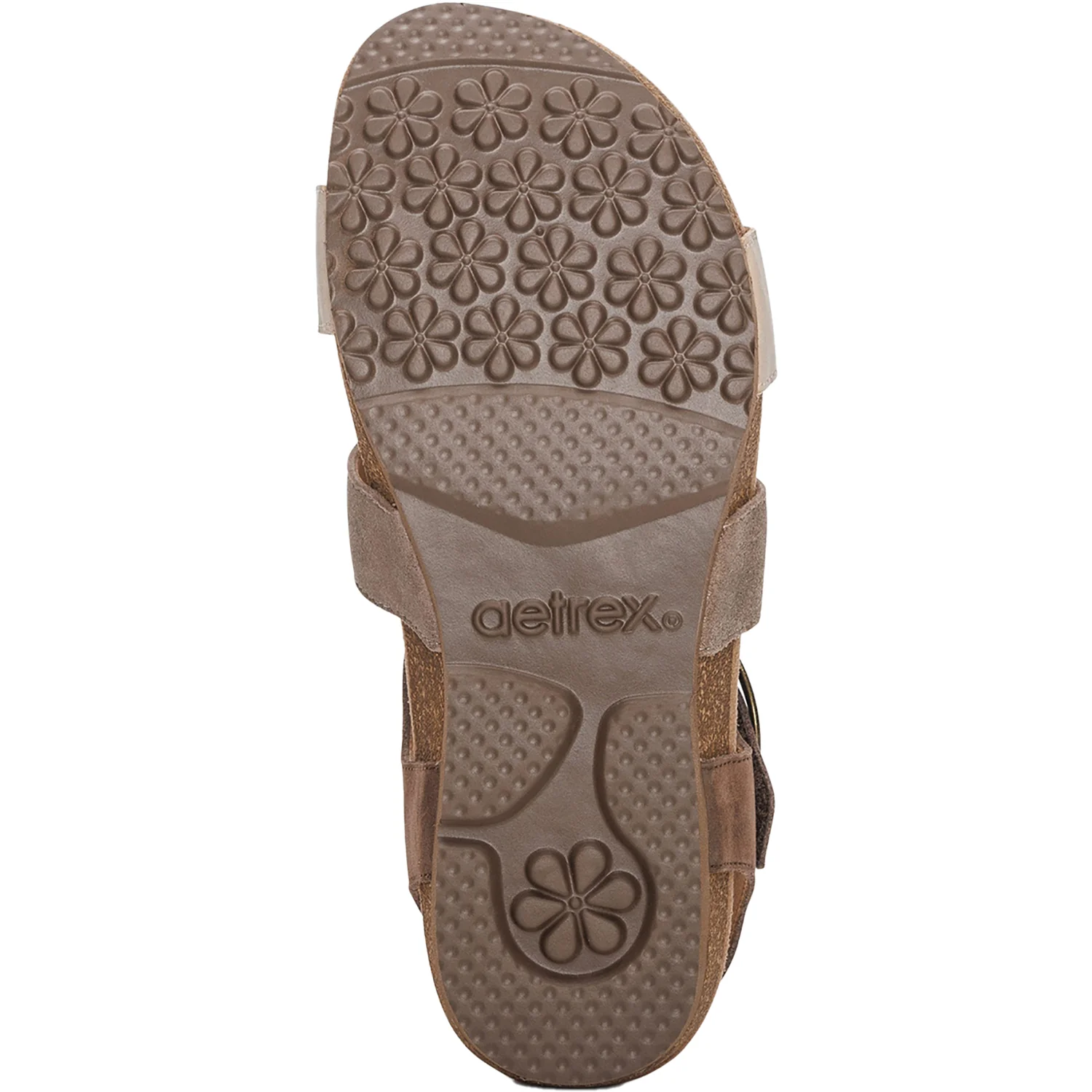 Aetrex Lilly Women's Sandals Taupe Multi - Image 4