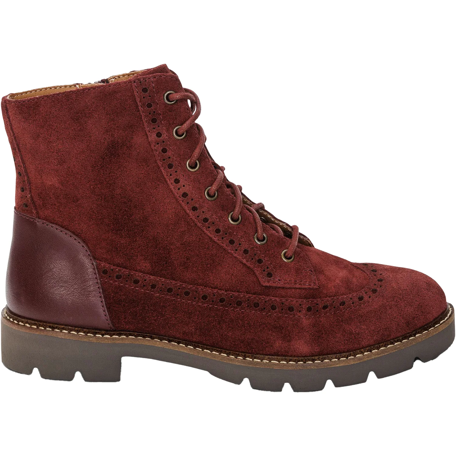 Aetrex Margot Women's Boots Dark Red Suede