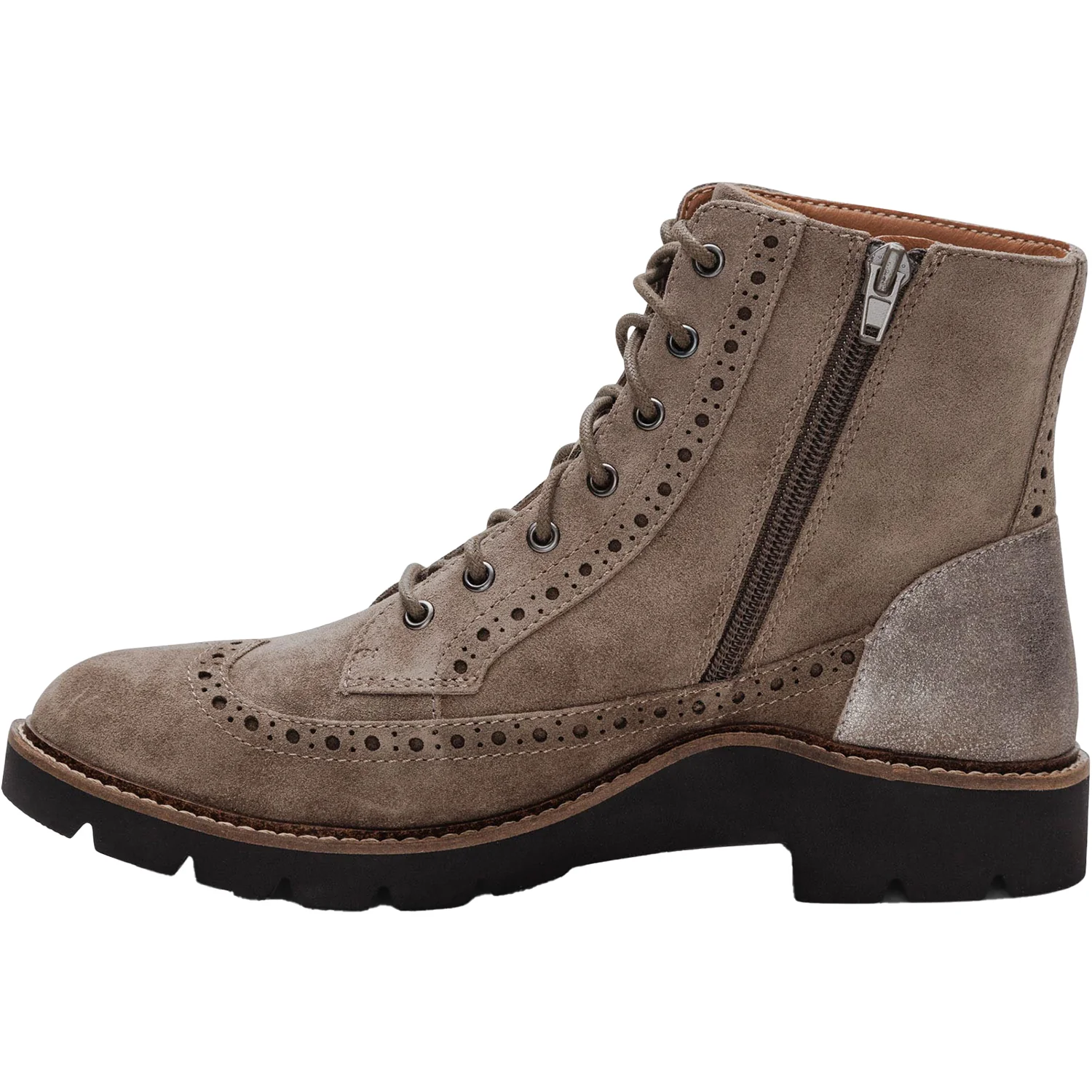 Aetrex Margot Women's Boots Taupe Suede - Image 3